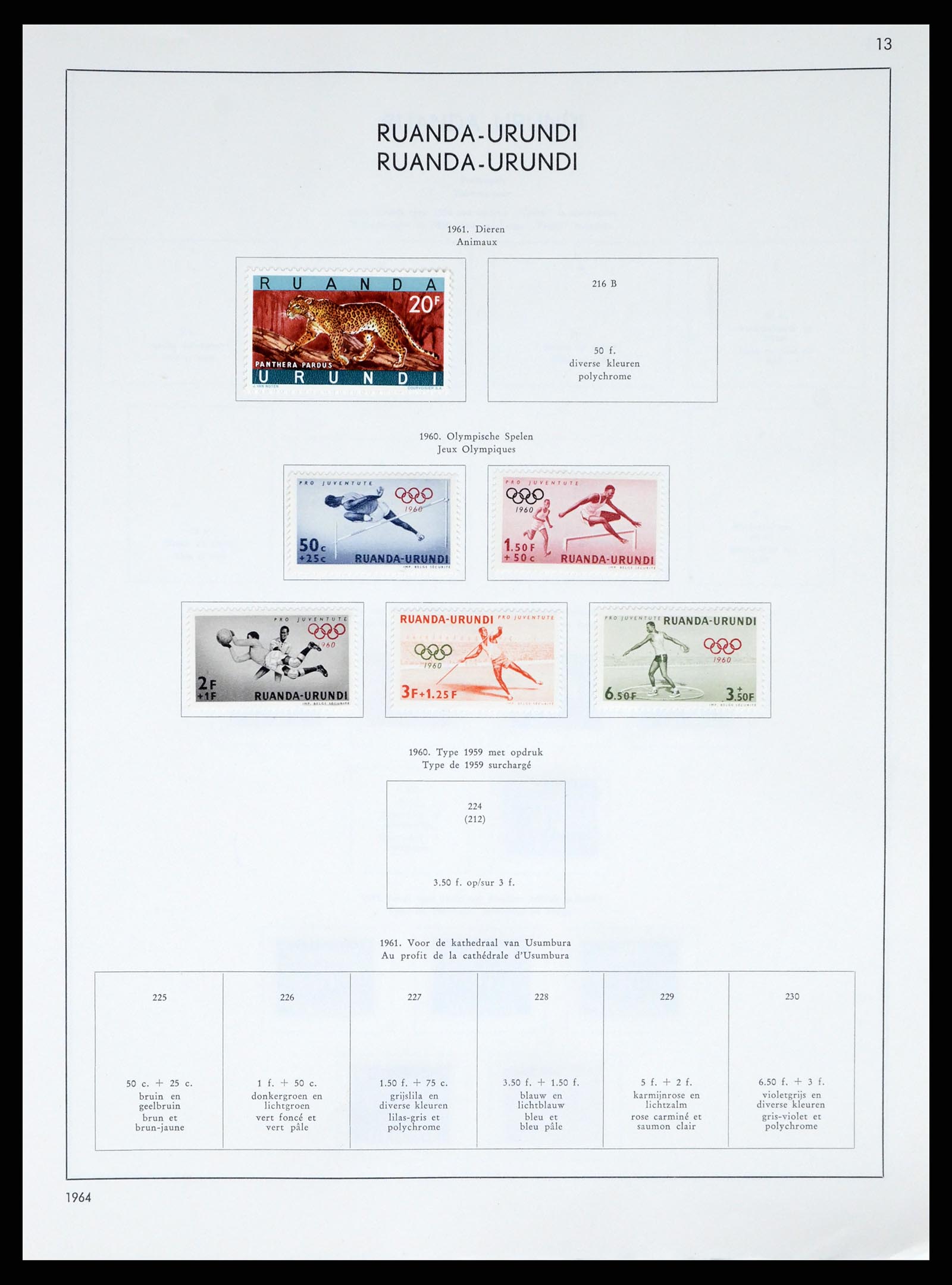 37959 195 - Postzegelverzameling 37959 België en Belgisch Congo 1849-1960.