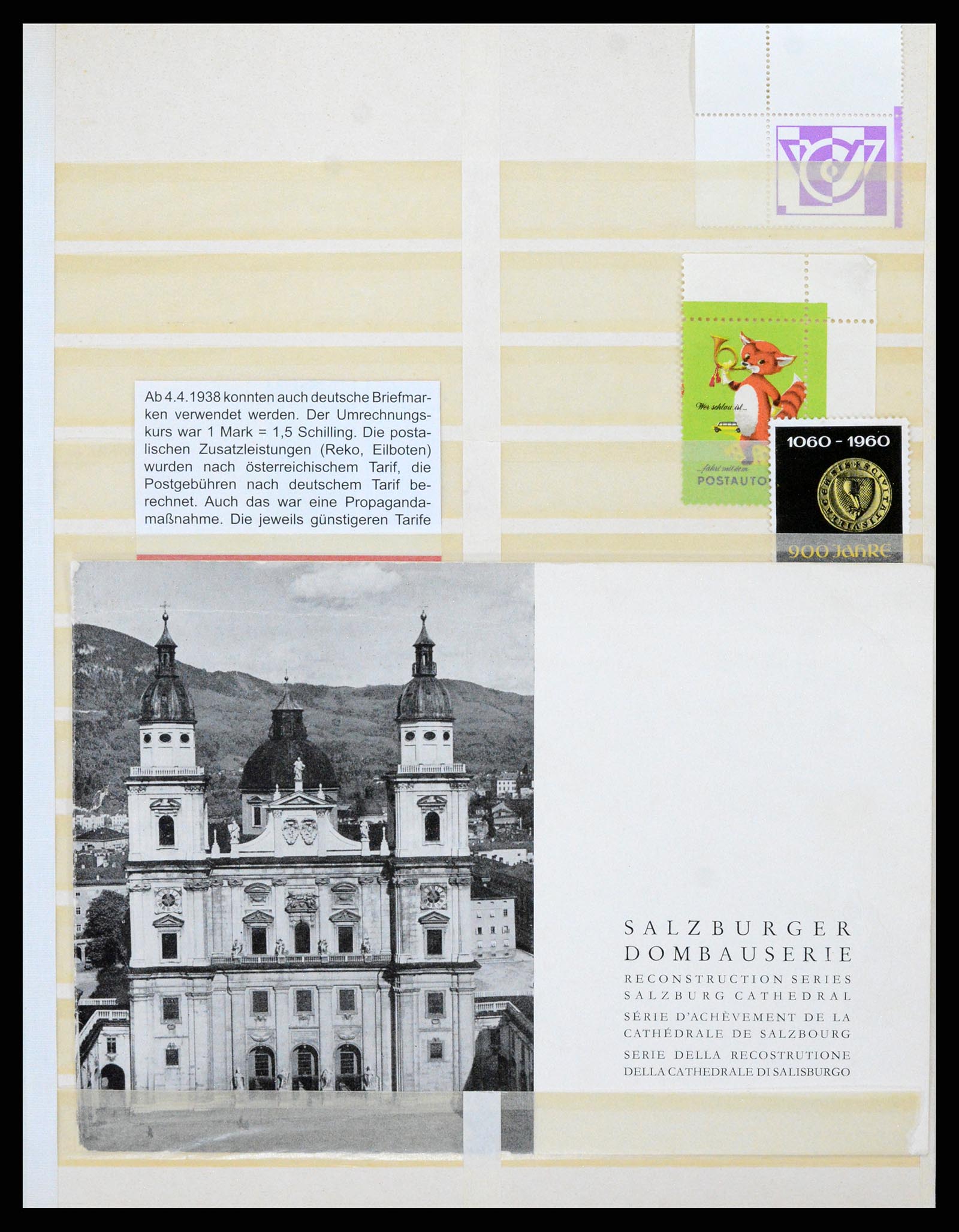 37960 001 - Stamp collection 37960 Austria and territories 1850-1984.