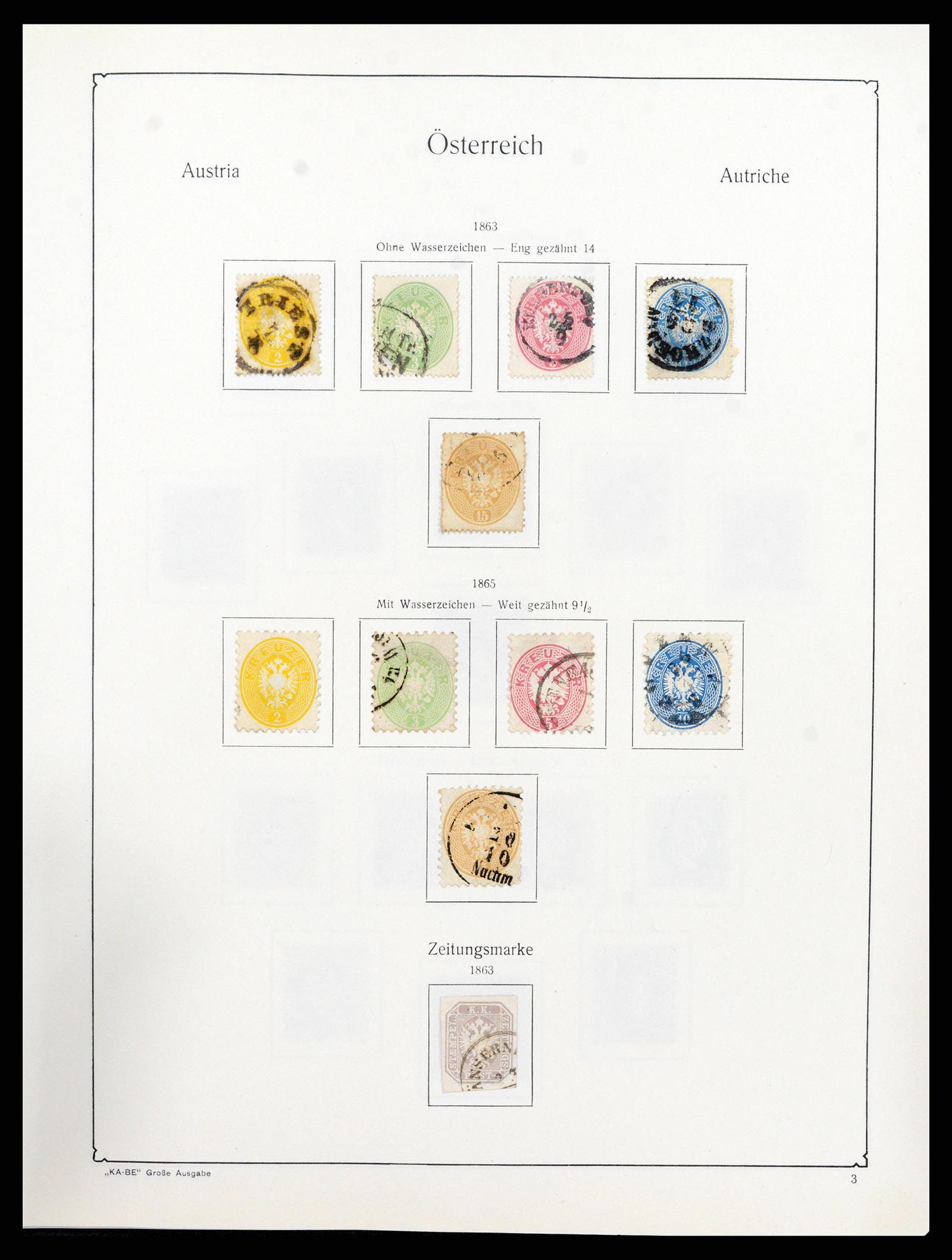 37960 007 - Postzegelverzameling 37960 Oostenrijk en gebieden 1850-1984.