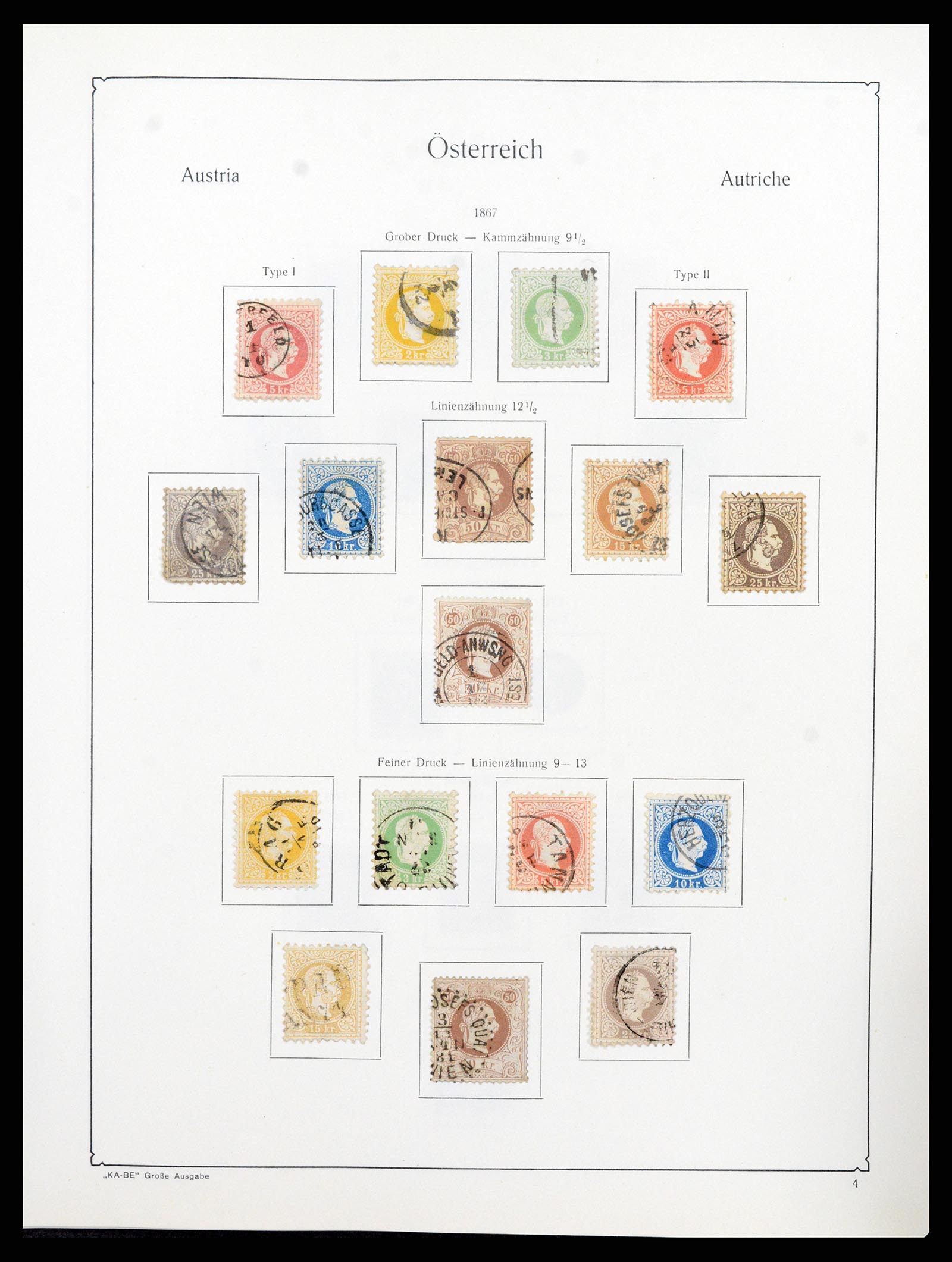 37960 008 - Stamp collection 37960 Austria and territories 1850-1984.