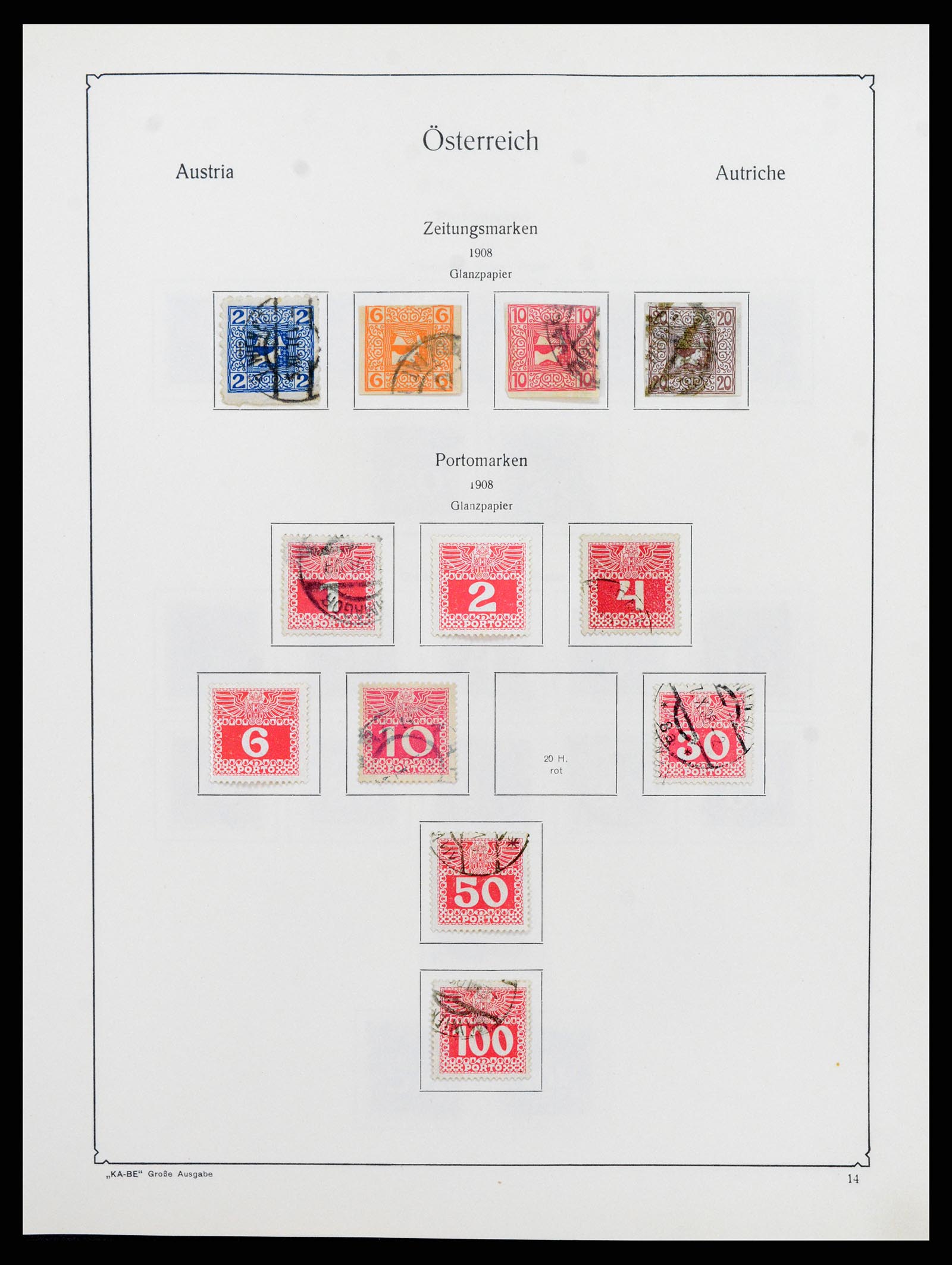 37960 019 - Stamp collection 37960 Austria and territories 1850-1984.