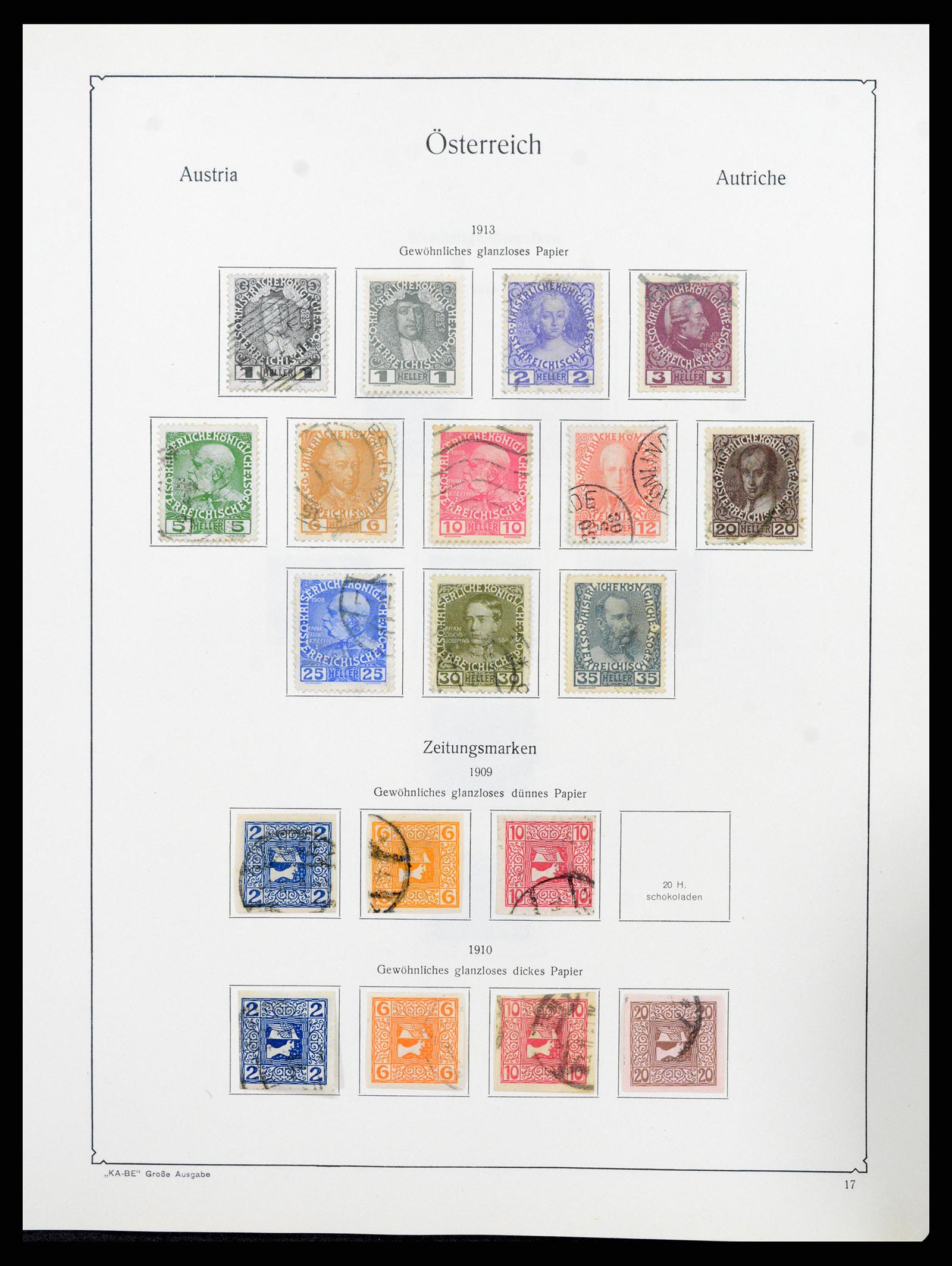 37960 022 - Stamp collection 37960 Austria and territories 1850-1984.