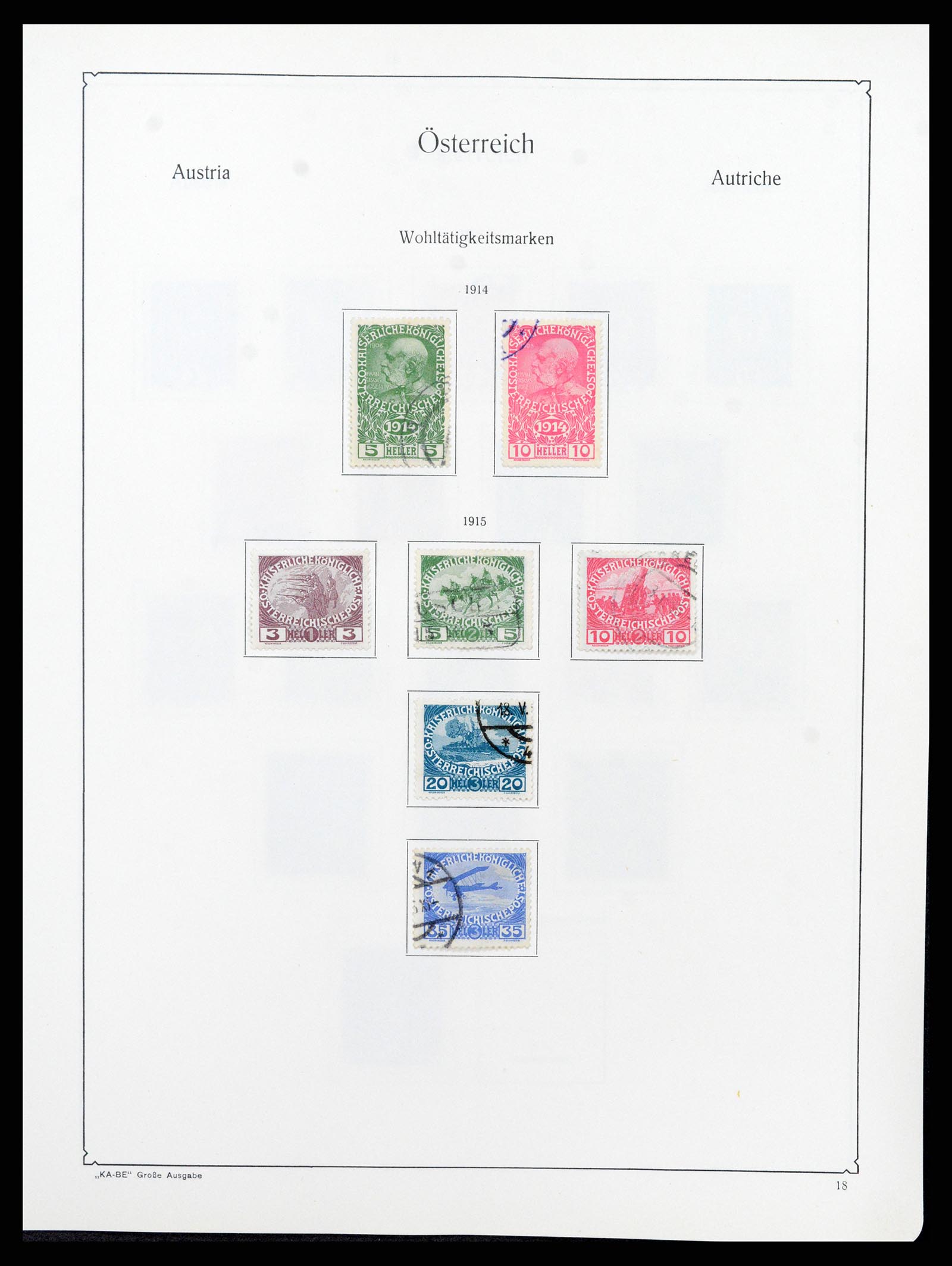 37960 023 - Stamp collection 37960 Austria and territories 1850-1984.