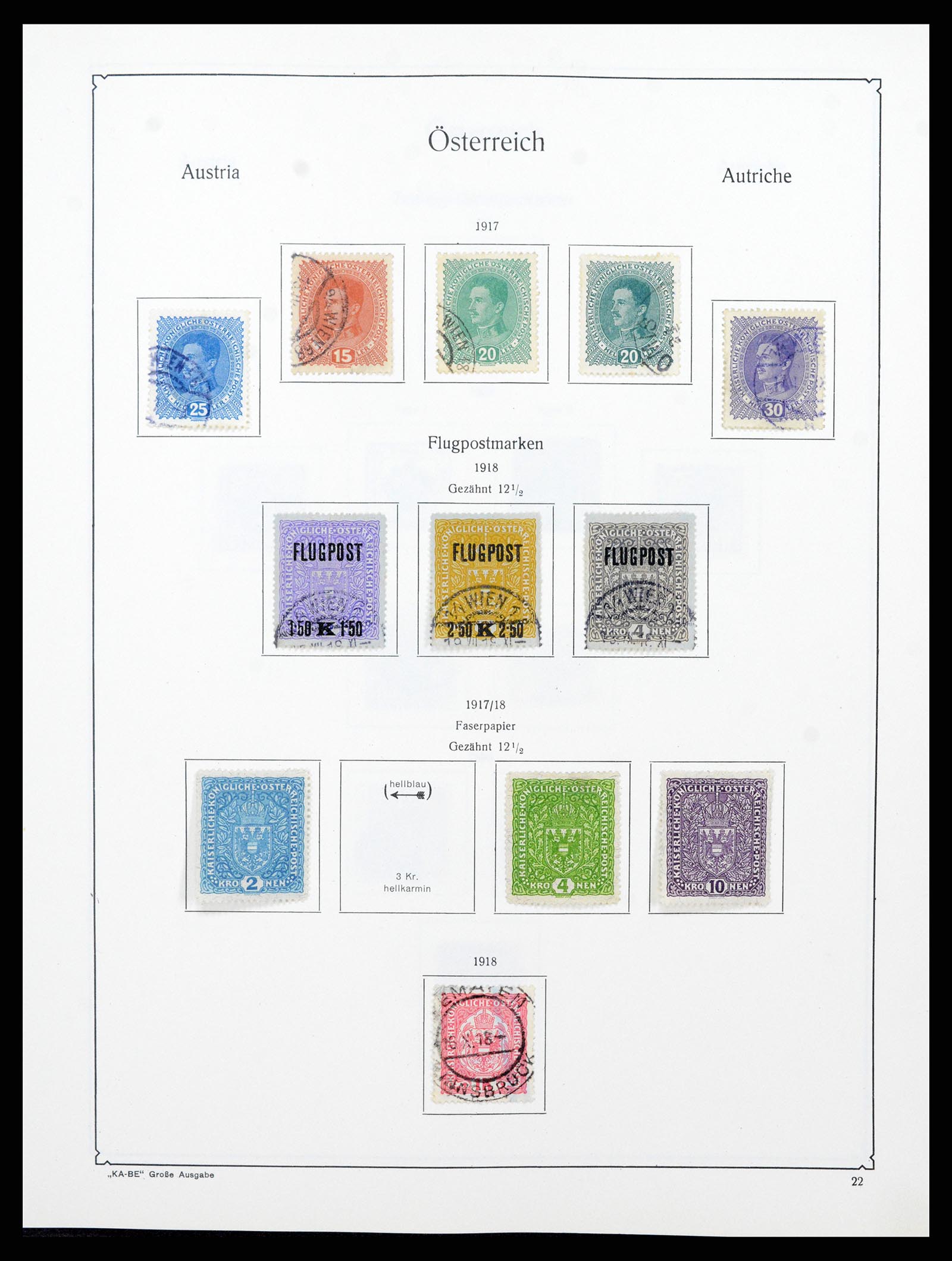37960 027 - Stamp collection 37960 Austria and territories 1850-1984.