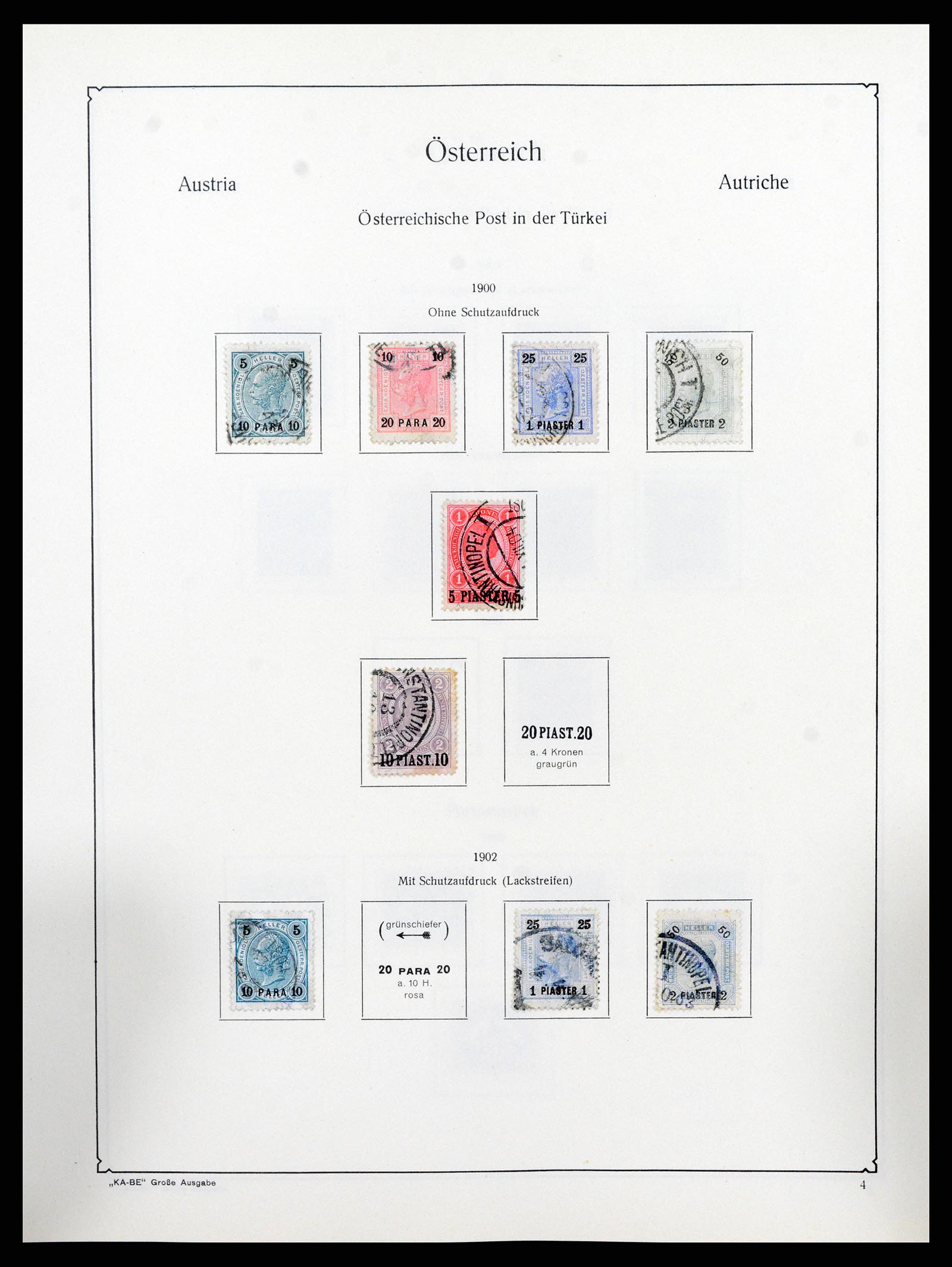 37960 037 - Stamp collection 37960 Austria and territories 1850-1984.