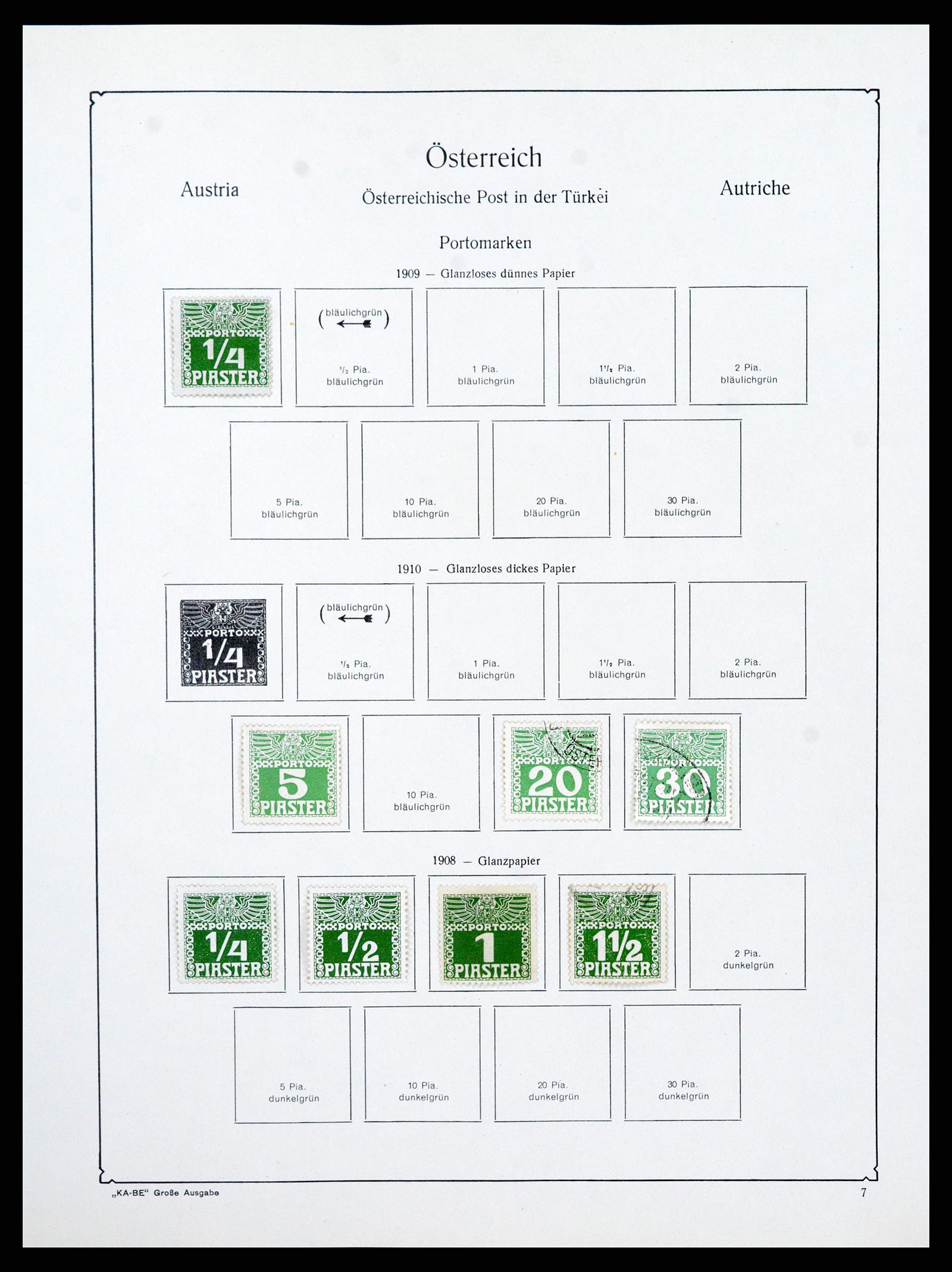 37960 040 - Stamp collection 37960 Austria and territories 1850-1984.