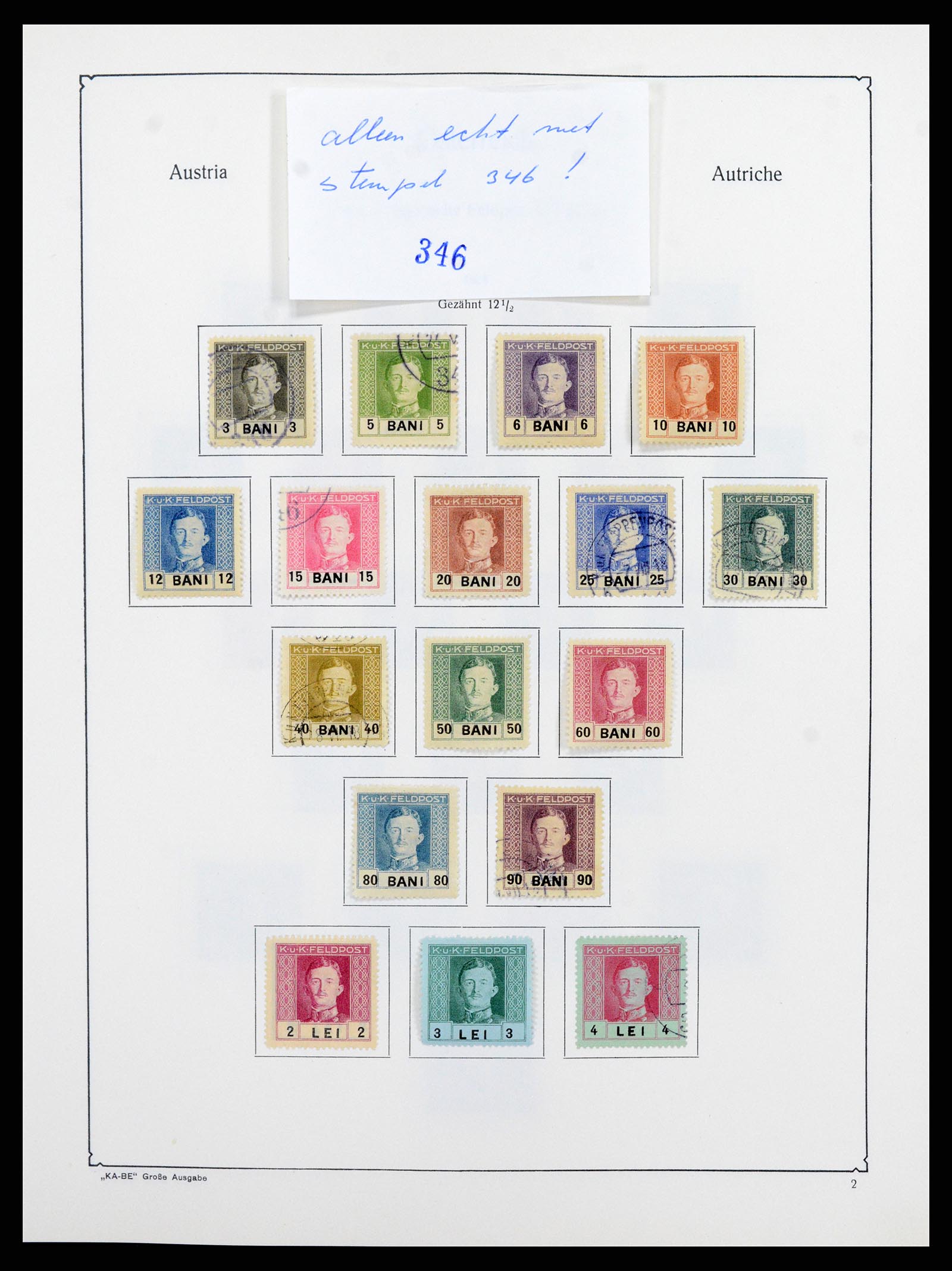 37960 050 - Postzegelverzameling 37960 Oostenrijk en gebieden 1850-1984.