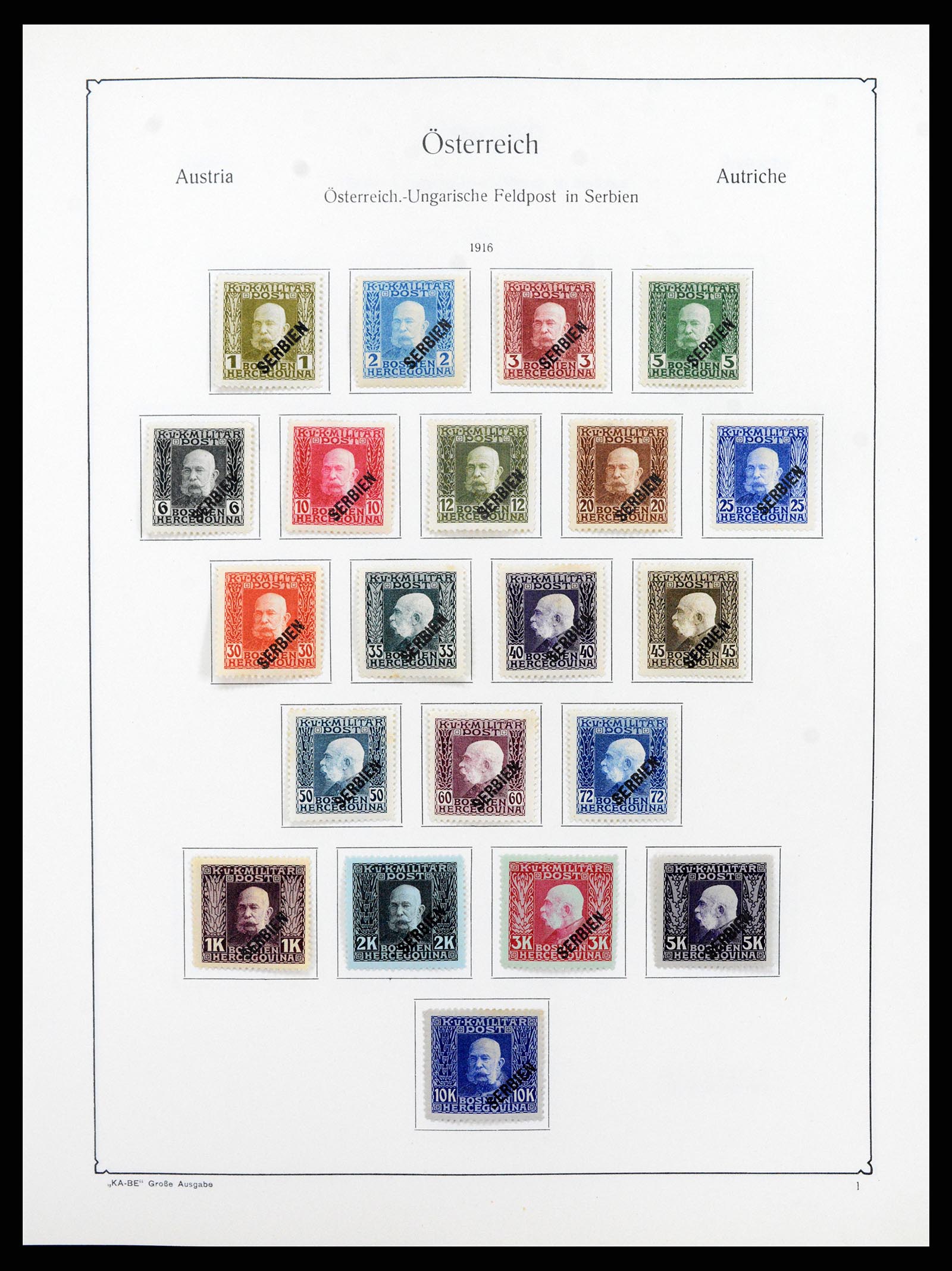 37960 051 - Stamp collection 37960 Austria and territories 1850-1984.