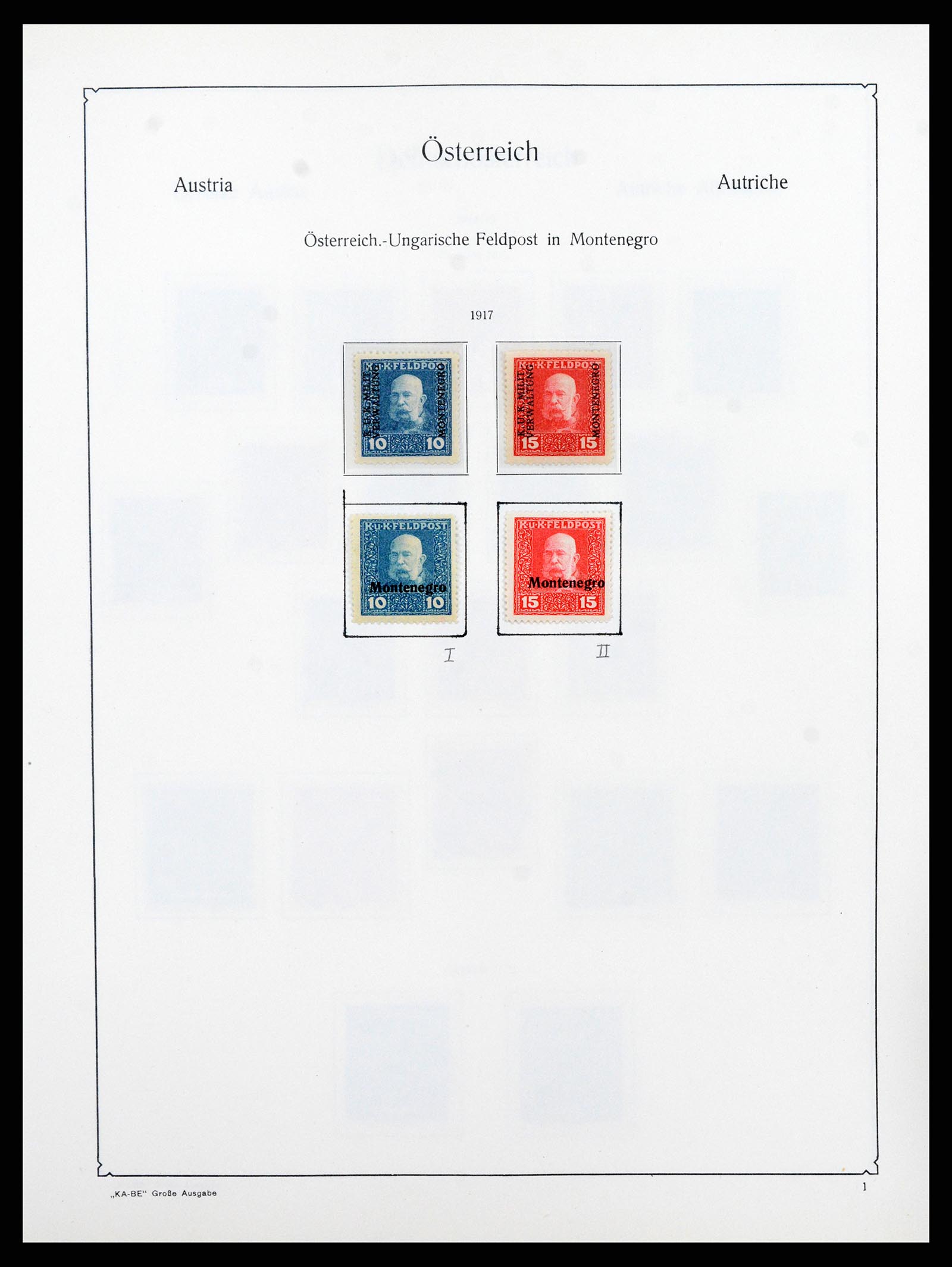 37960 053 - Postzegelverzameling 37960 Oostenrijk en gebieden 1850-1984.