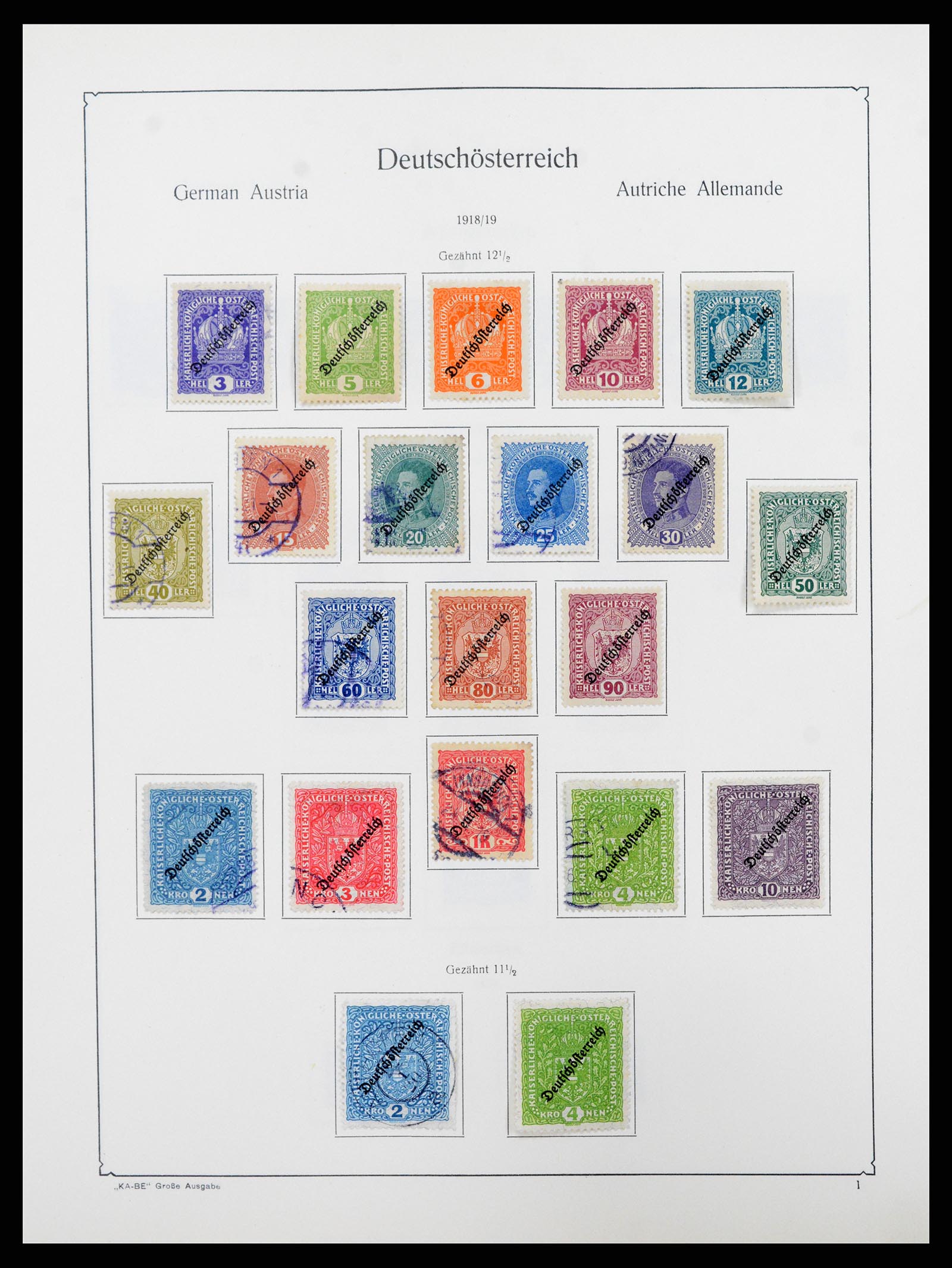 37960 054 - Postzegelverzameling 37960 Oostenrijk en gebieden 1850-1984.