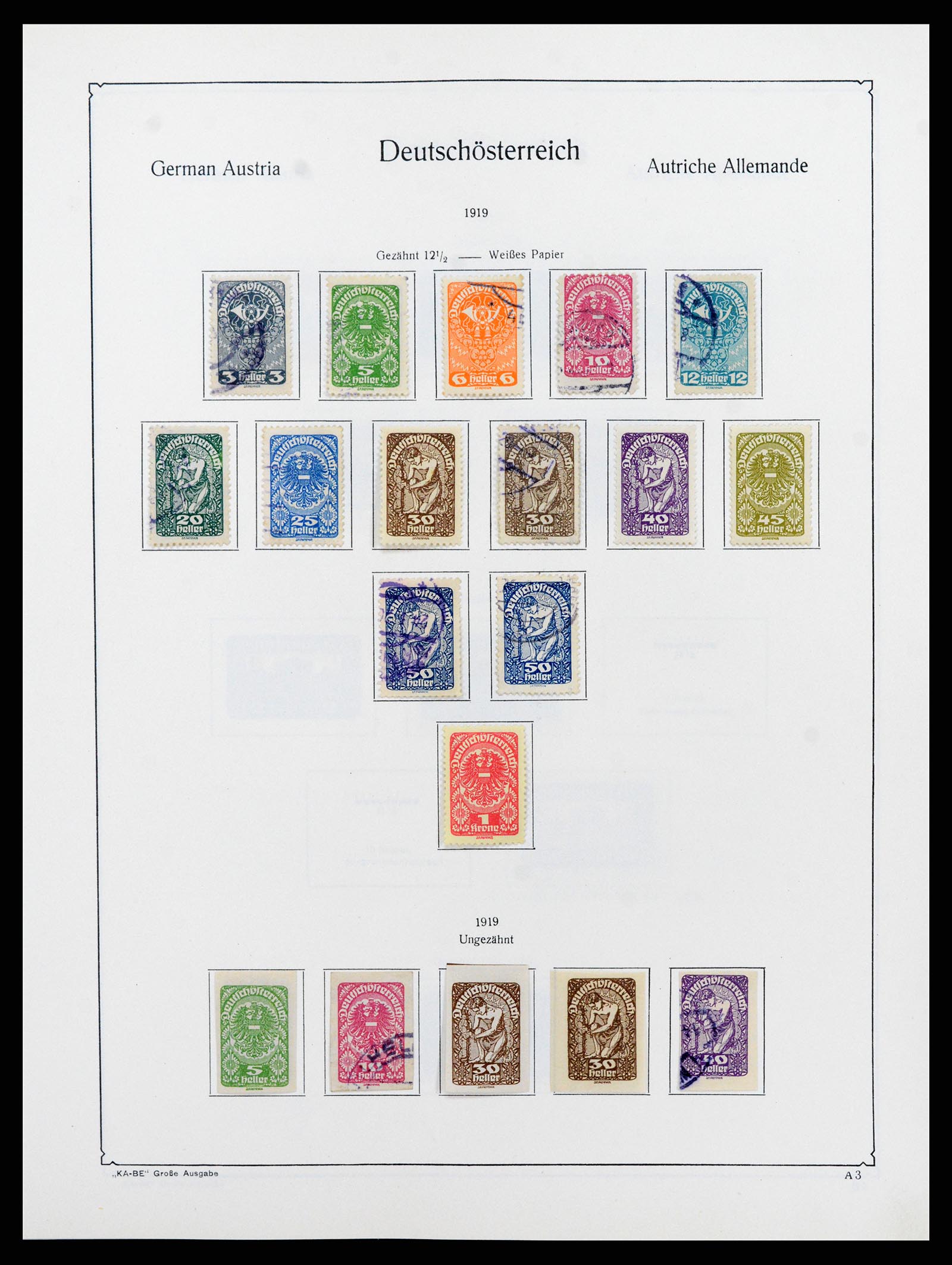 37960 056 - Postzegelverzameling 37960 Oostenrijk en gebieden 1850-1984.