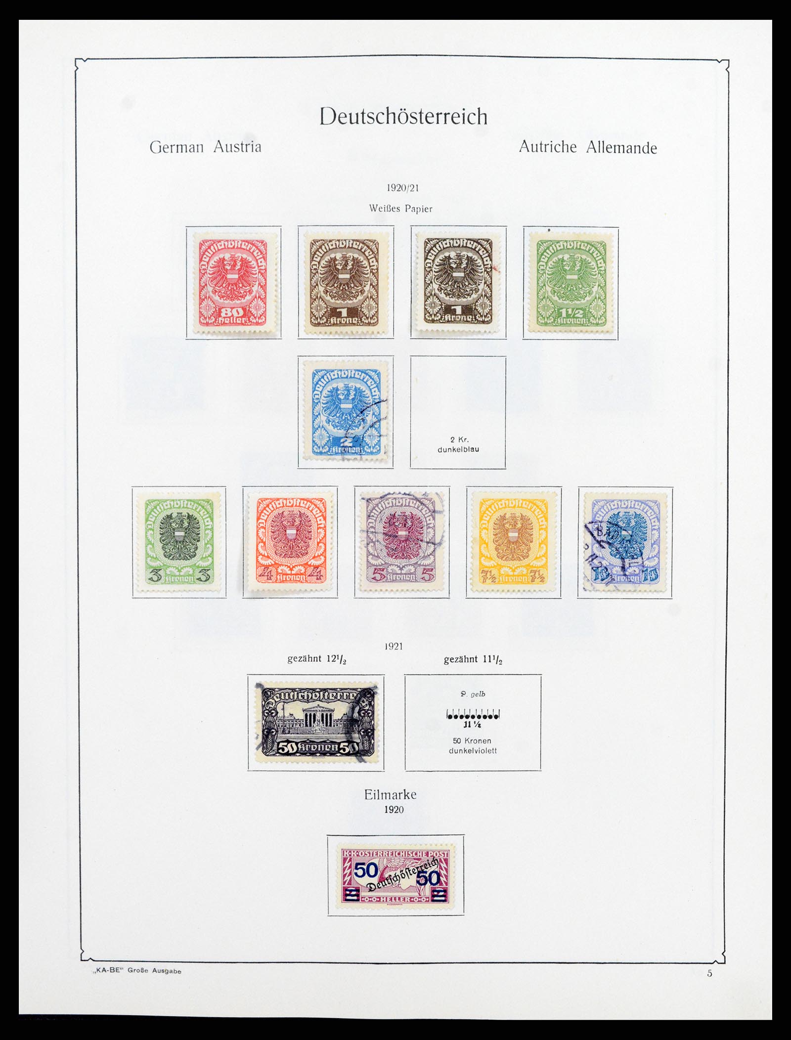 37960 061 - Stamp collection 37960 Austria and territories 1850-1984.
