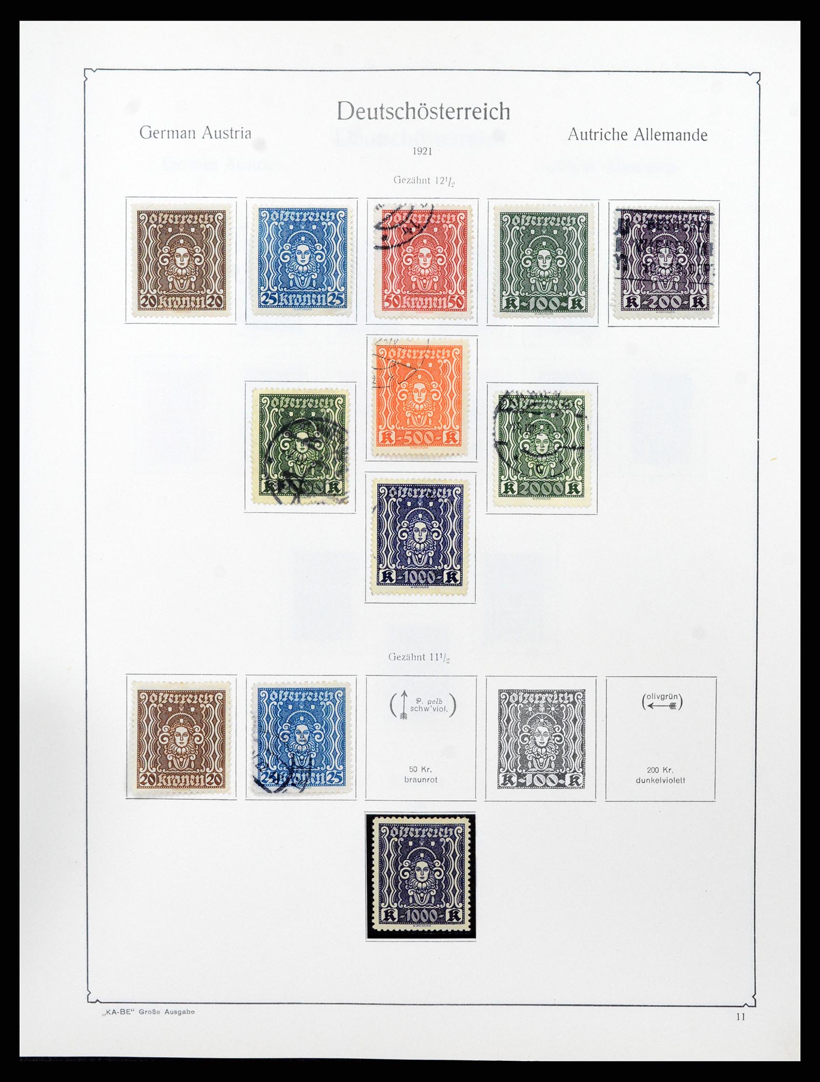 37960 068 - Stamp collection 37960 Austria and territories 1850-1984.