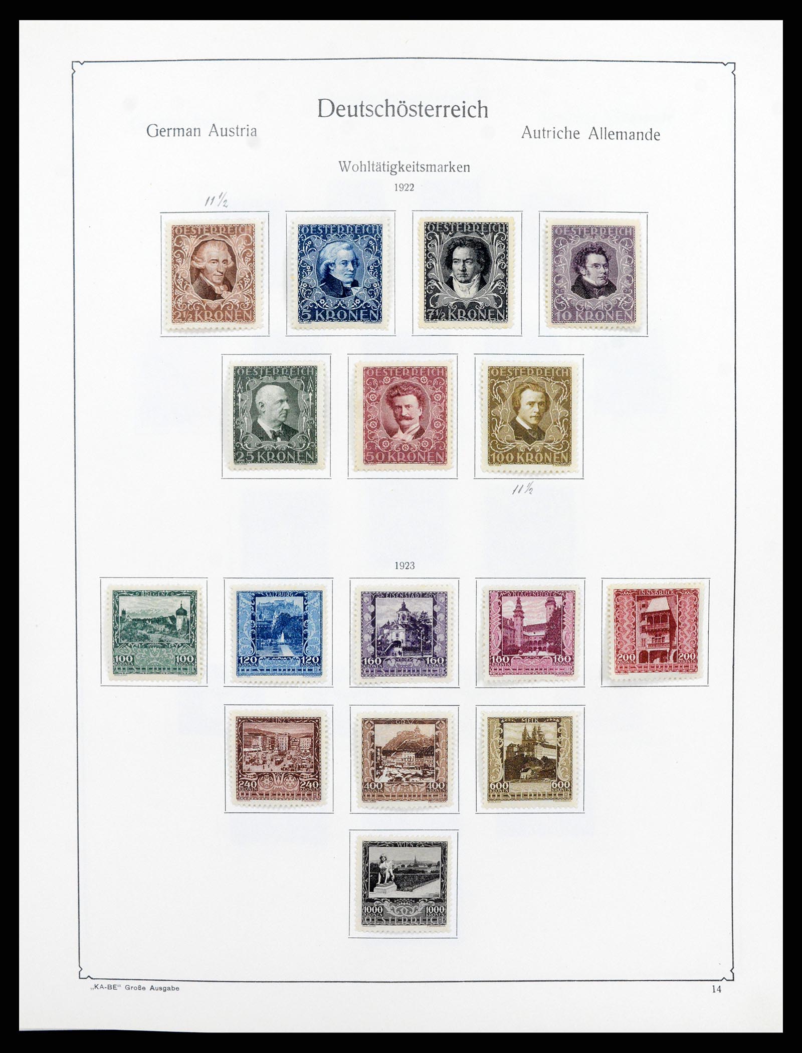 37960 072 - Stamp collection 37960 Austria and territories 1850-1984.