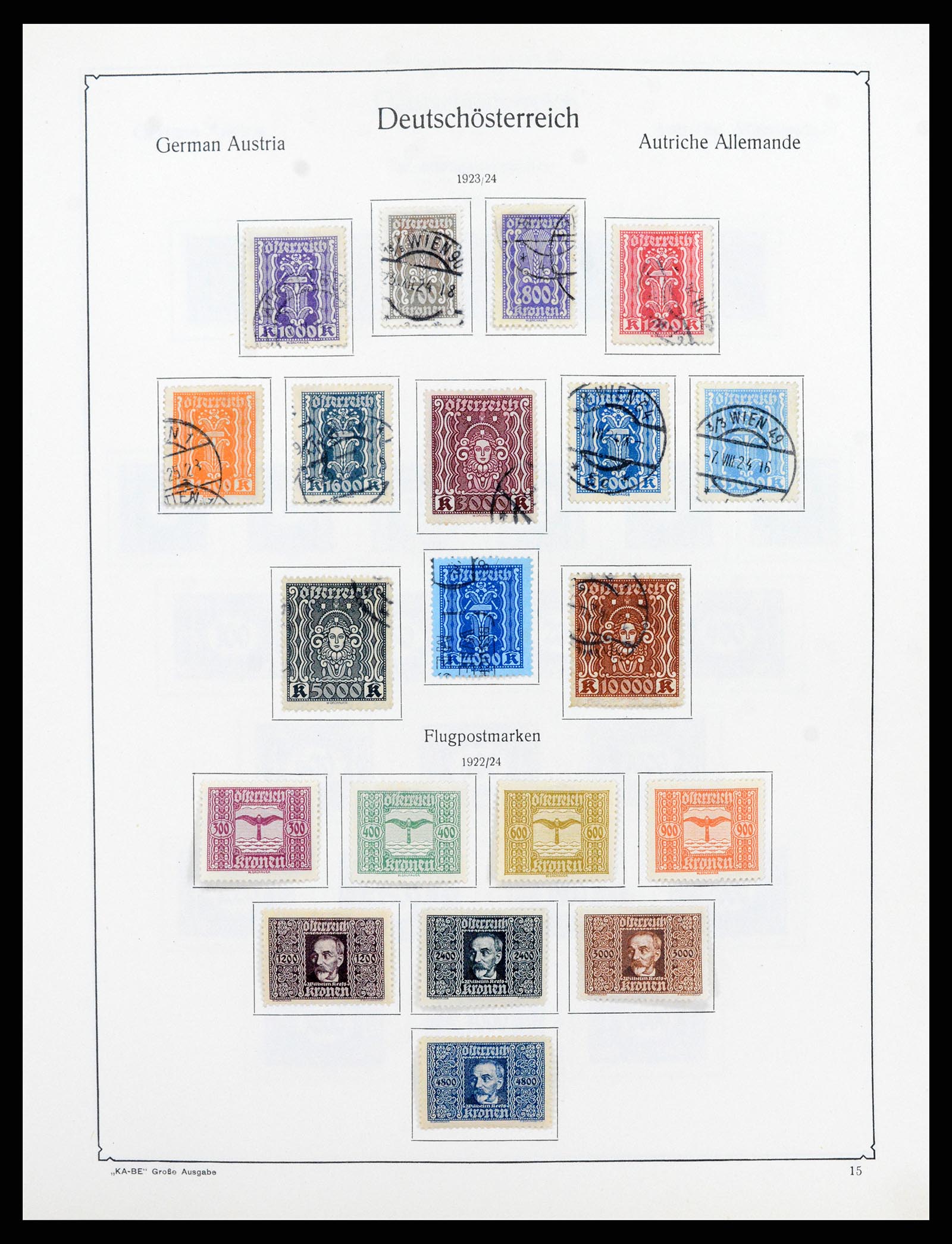 37960 073 - Stamp collection 37960 Austria and territories 1850-1984.