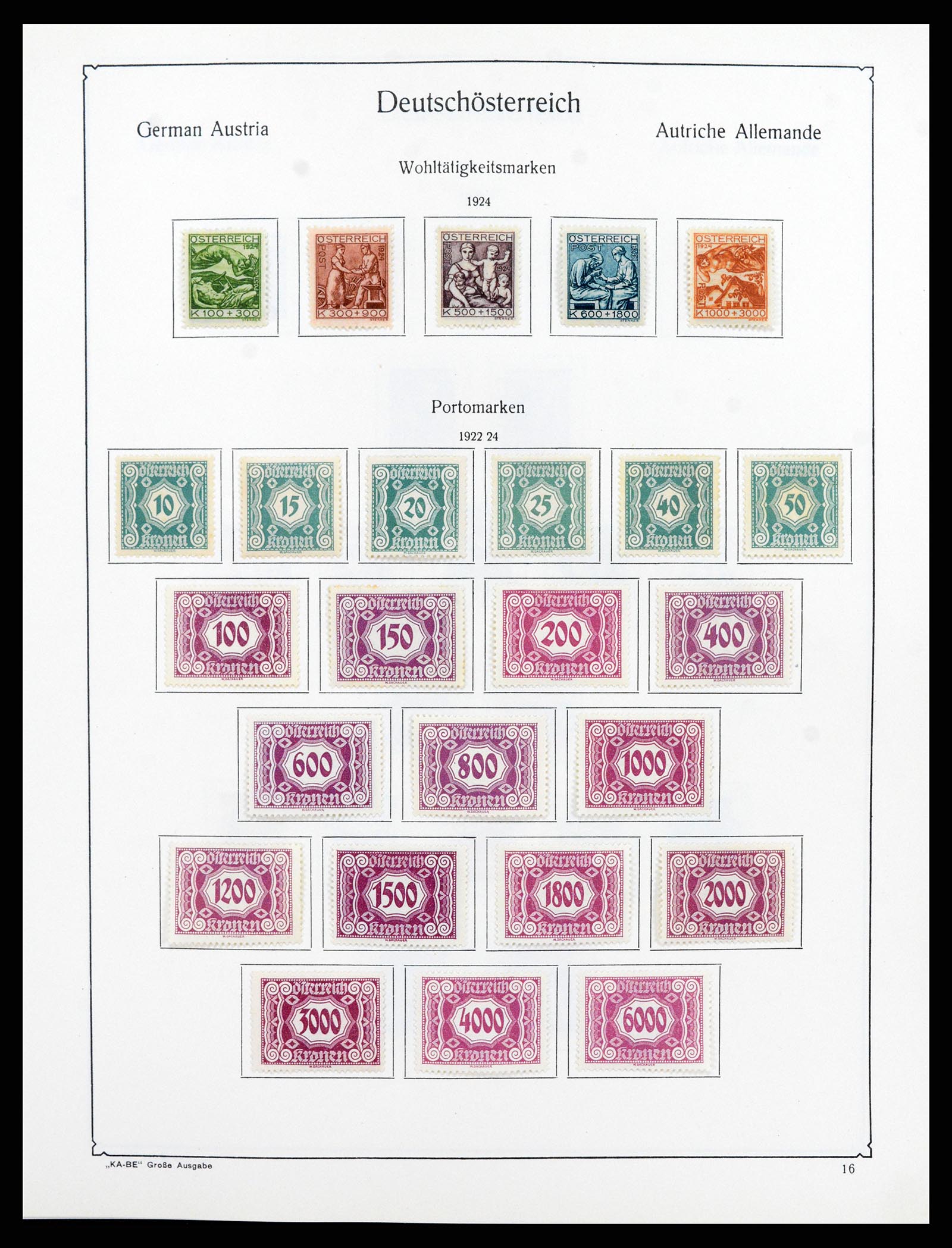 37960 074 - Stamp collection 37960 Austria and territories 1850-1984.