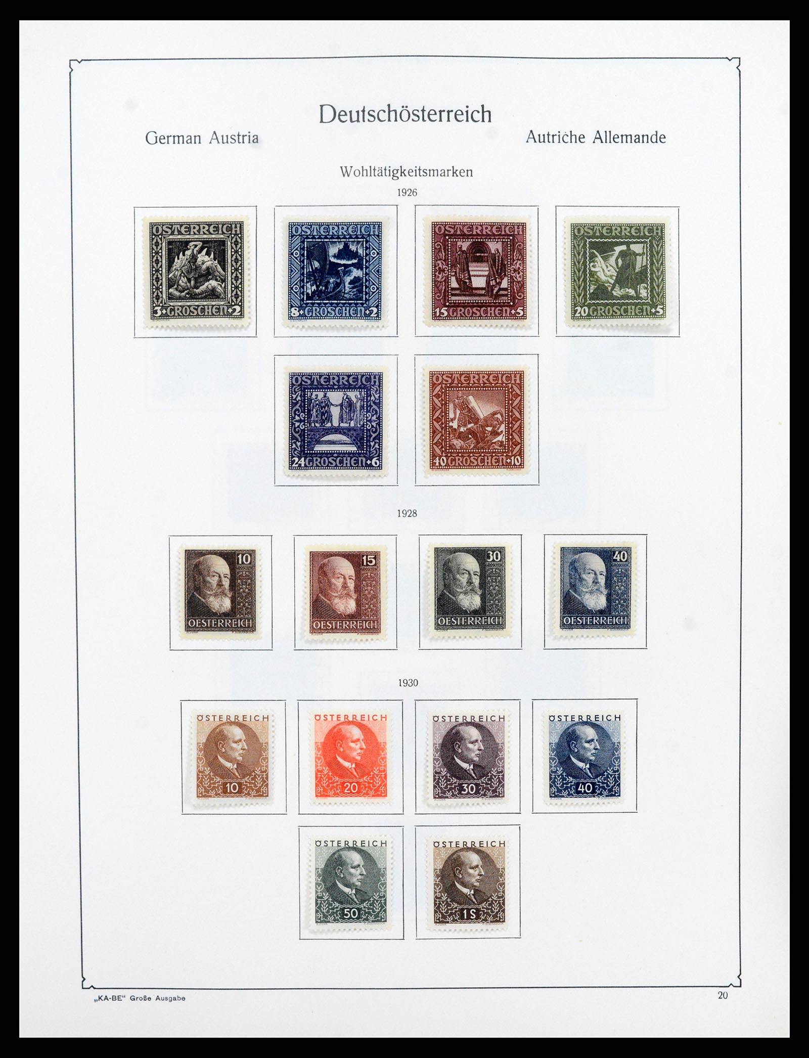 37960 078 - Stamp collection 37960 Austria and territories 1850-1984.