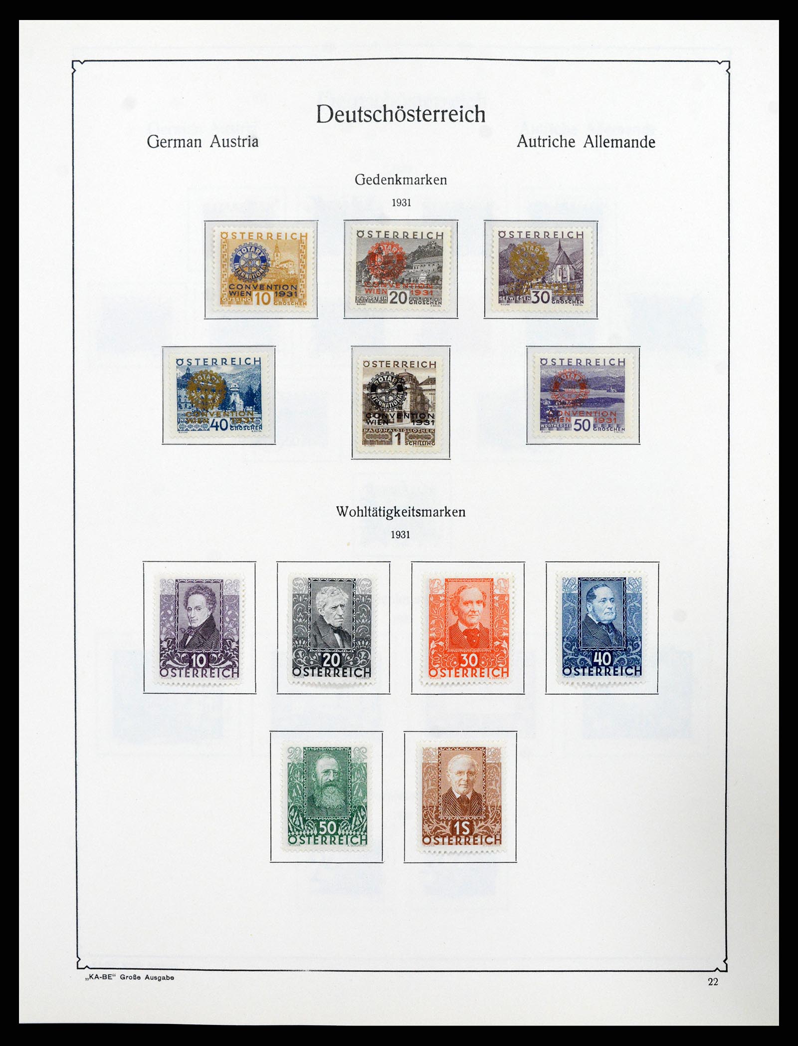 37960 080 - Stamp collection 37960 Austria and territories 1850-1984.