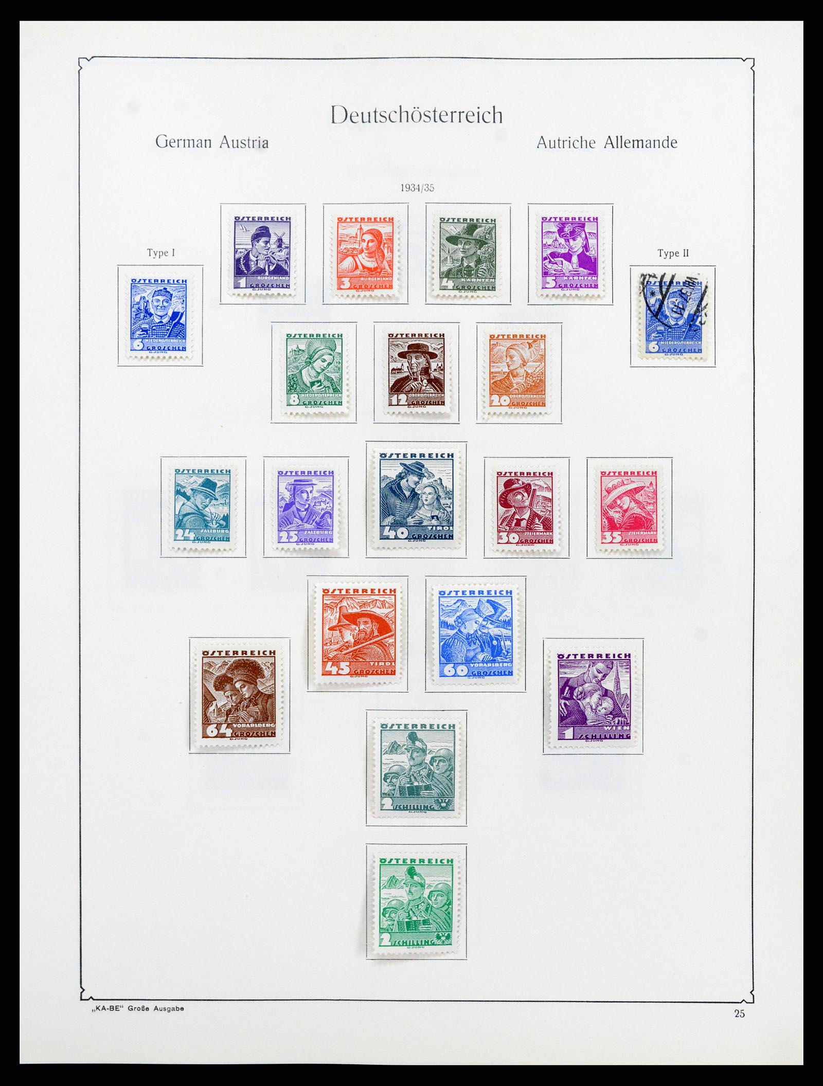 37960 084 - Stamp collection 37960 Austria and territories 1850-1984.