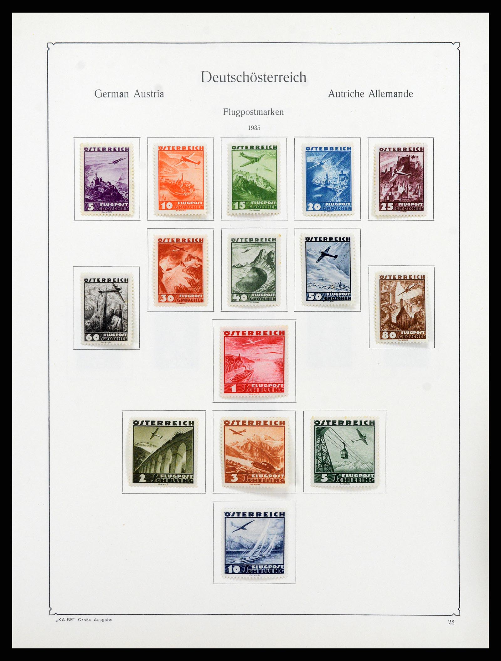 37960 087 - Stamp collection 37960 Austria and territories 1850-1984.