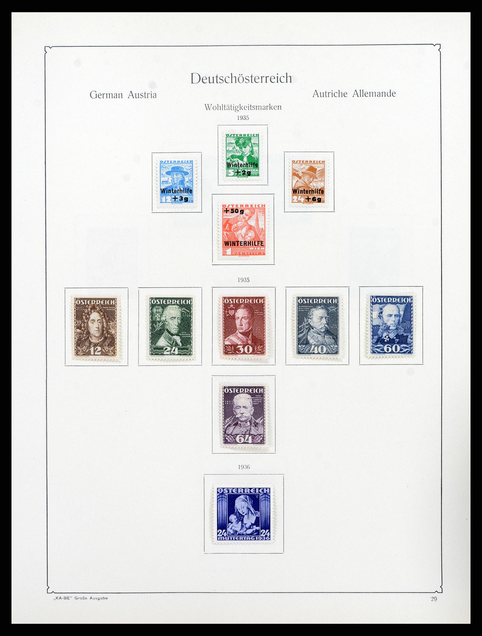 37960 088 - Stamp collection 37960 Austria and territories 1850-1984.