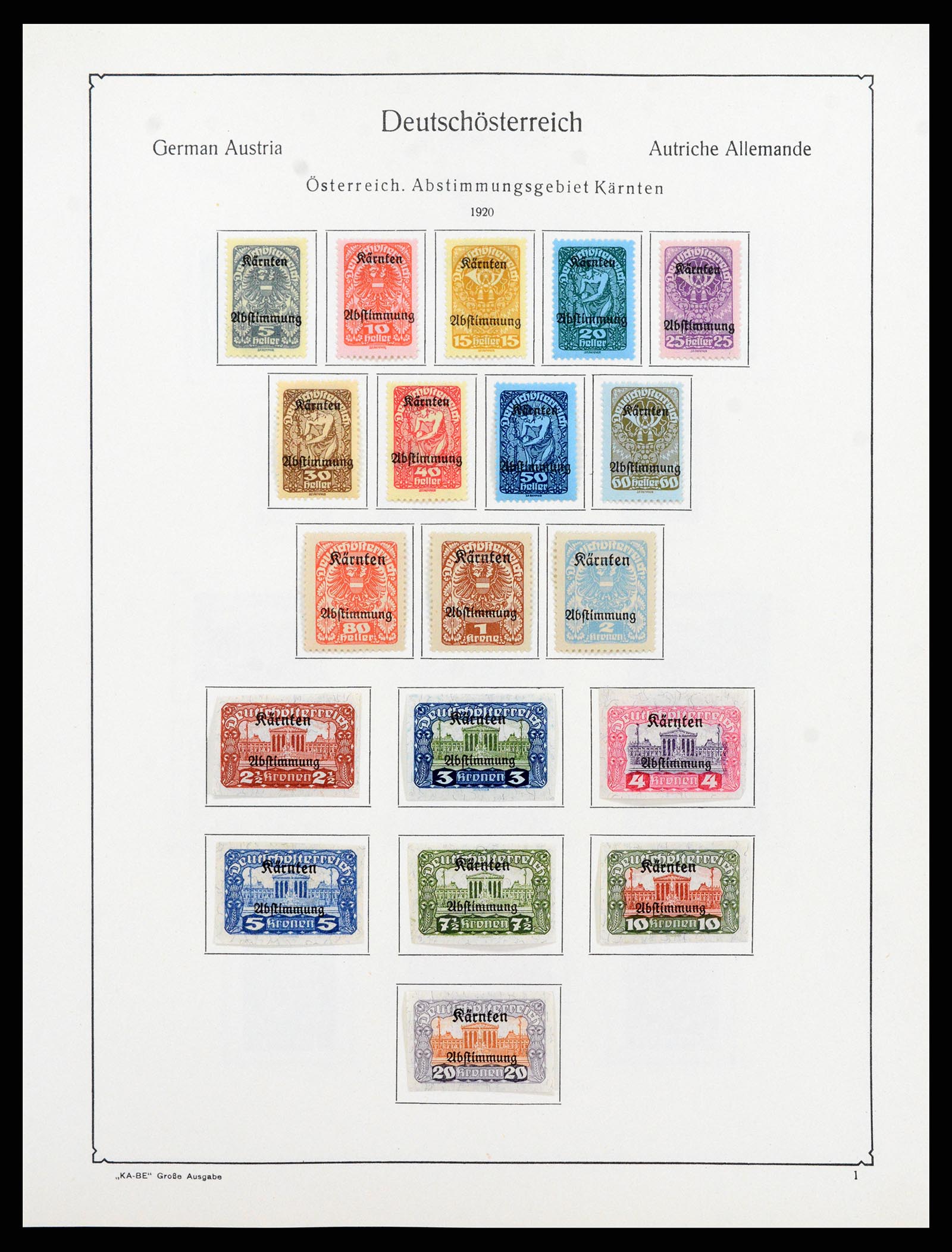 37960 094 - Stamp collection 37960 Austria and territories 1850-1984.