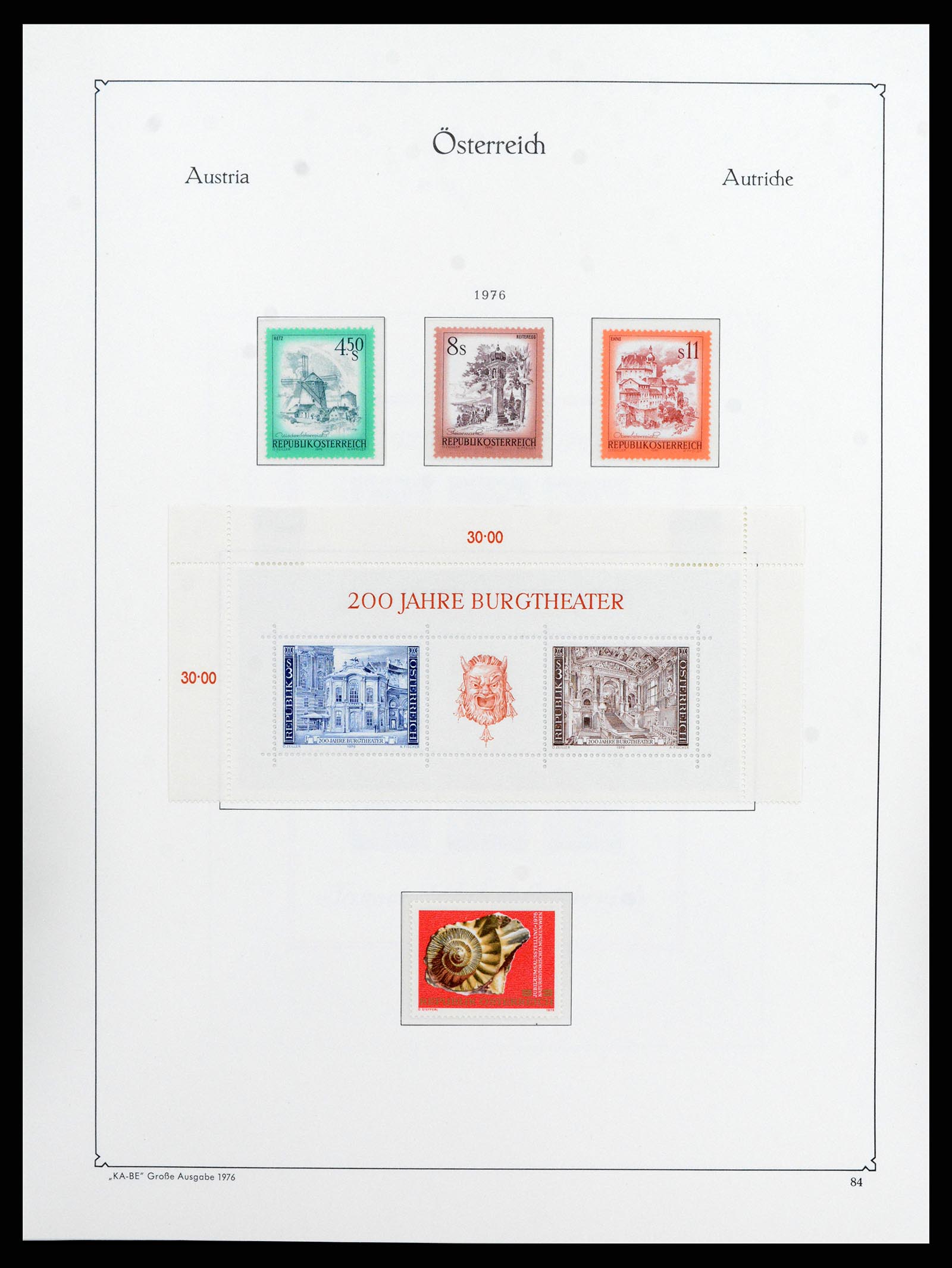 37960 185 - Stamp collection 37960 Austria and territories 1850-1984.