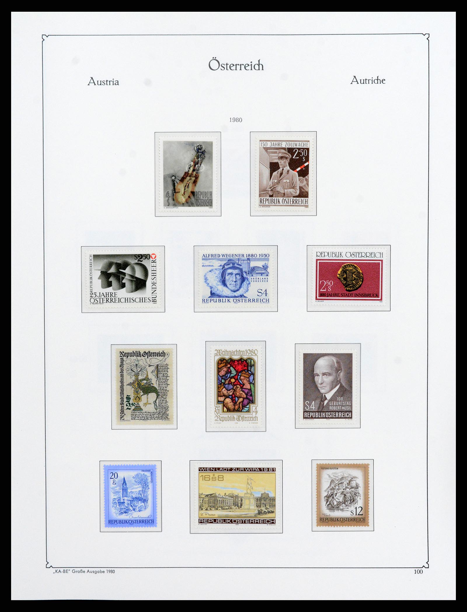 37960 202 - Stamp collection 37960 Austria and territories 1850-1984.