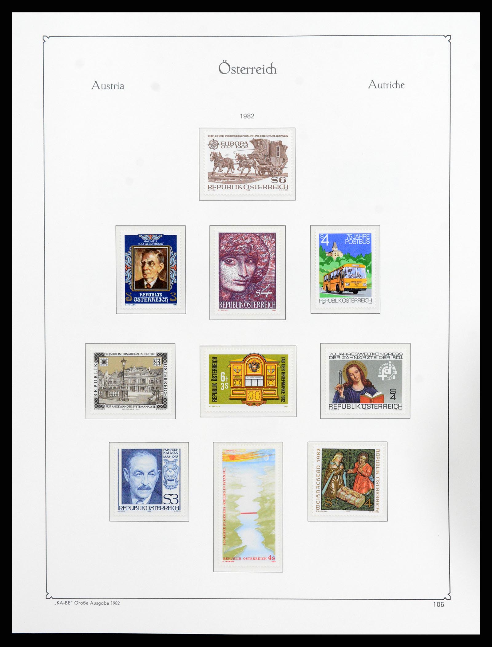 37960 208 - Stamp collection 37960 Austria and territories 1850-1984.