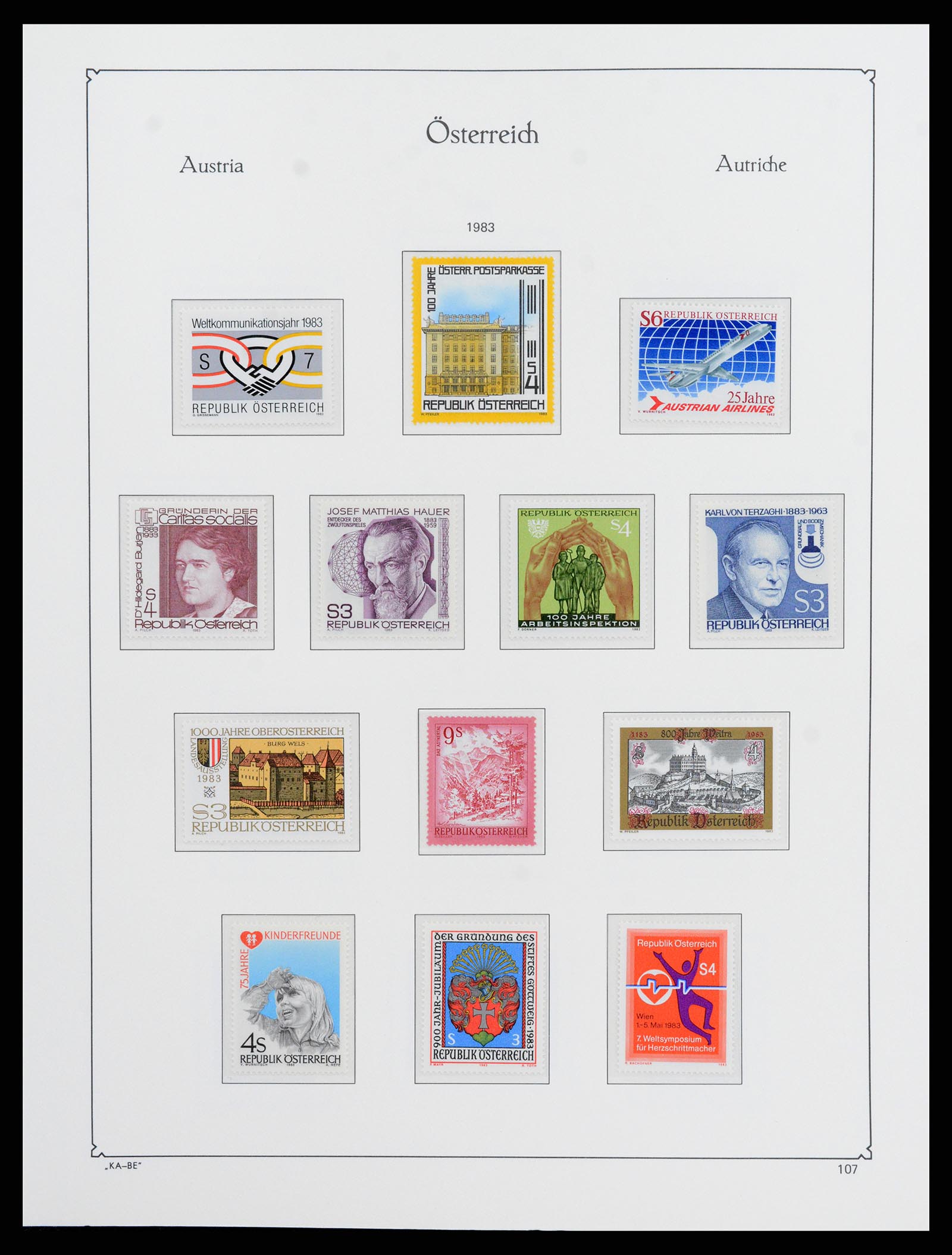 37960 209 - Stamp collection 37960 Austria and territories 1850-1984.