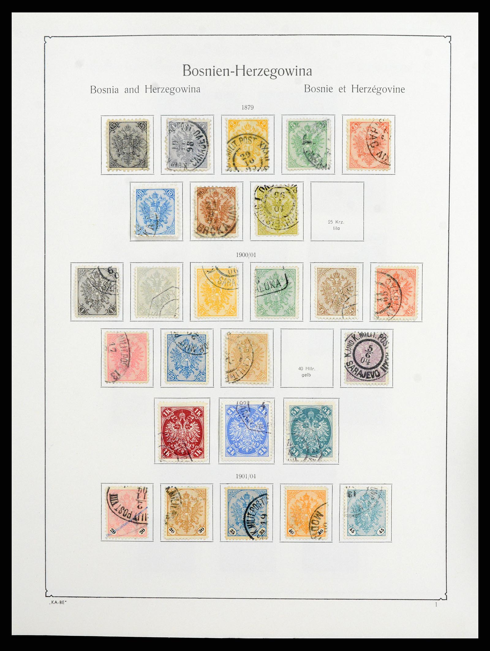 37960 215 - Stamp collection 37960 Austria and territories 1850-1984.