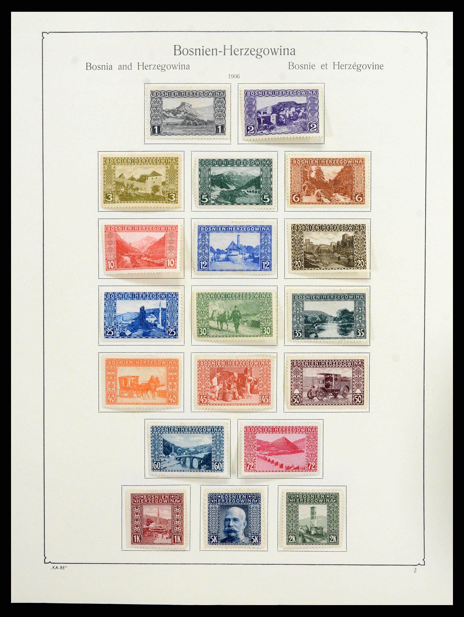 37960 216 - Stamp collection 37960 Austria and territories 1850-1984.