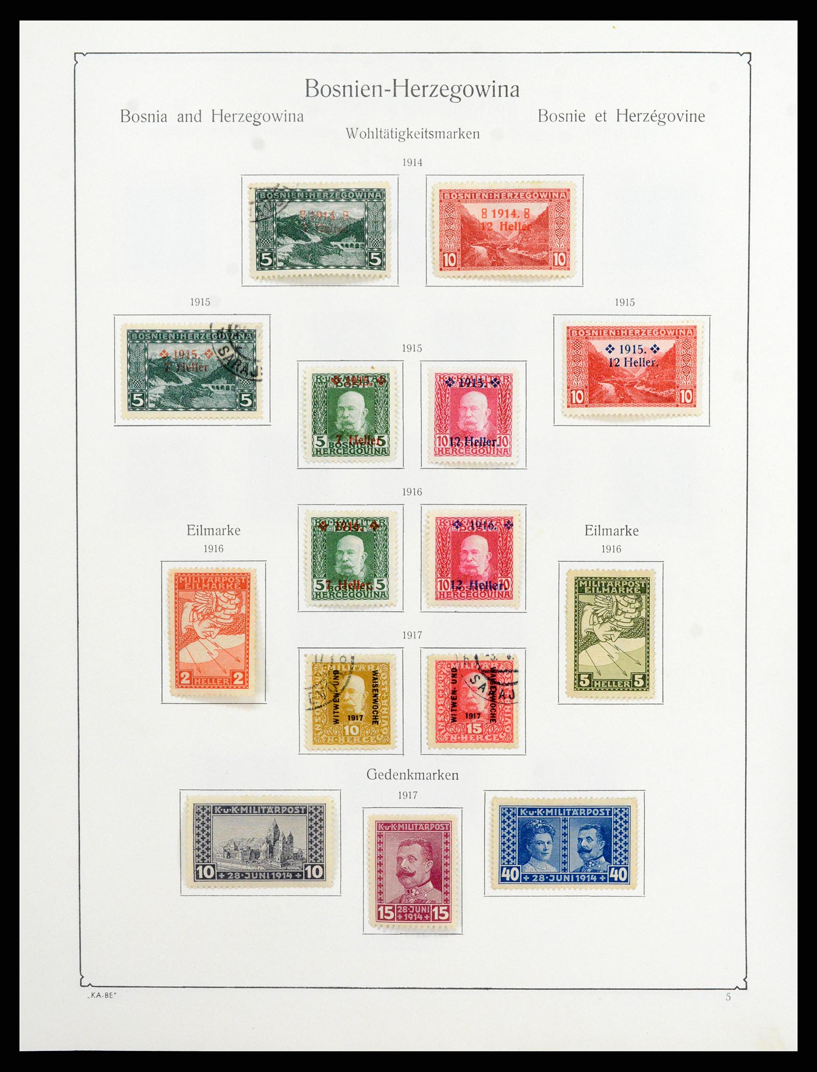 37960 219 - Stamp collection 37960 Austria and territories 1850-1984.