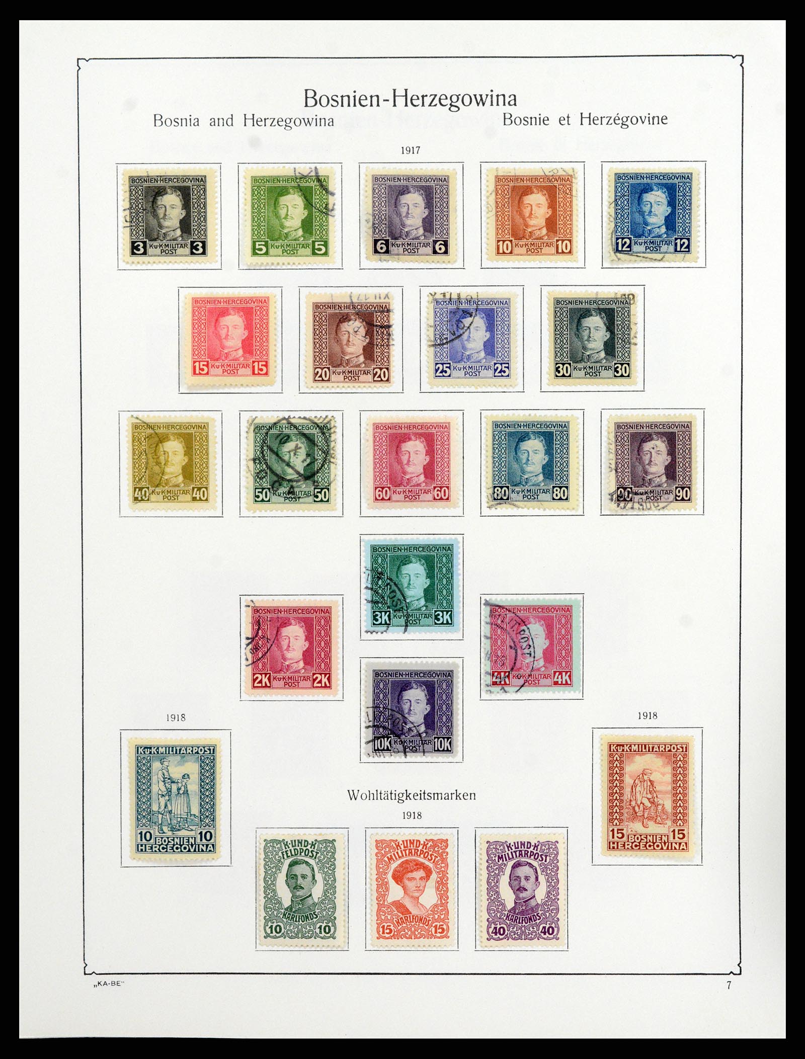37960 221 - Stamp collection 37960 Austria and territories 1850-1984.