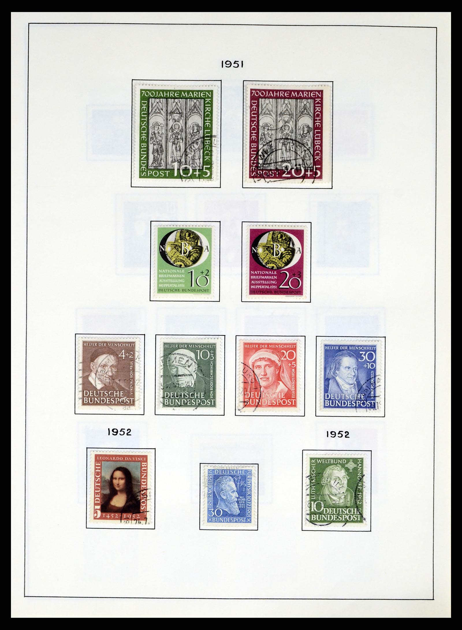37963 004 - Postzegelverzameling 37963 Bundespost 1949-1995.