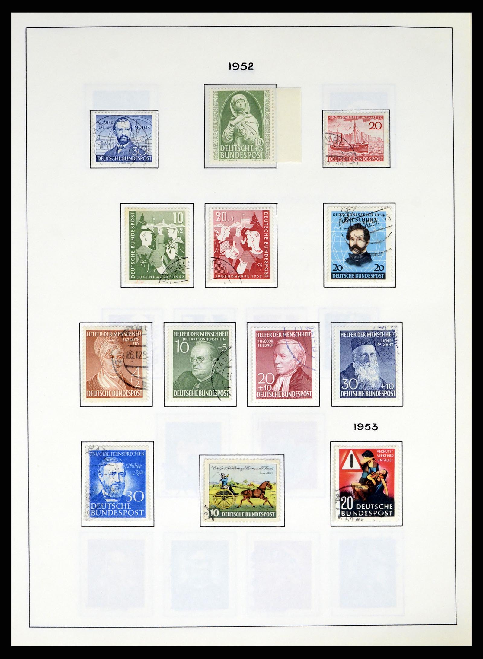 37963 005 - Postzegelverzameling 37963 Bundespost 1949-1995.