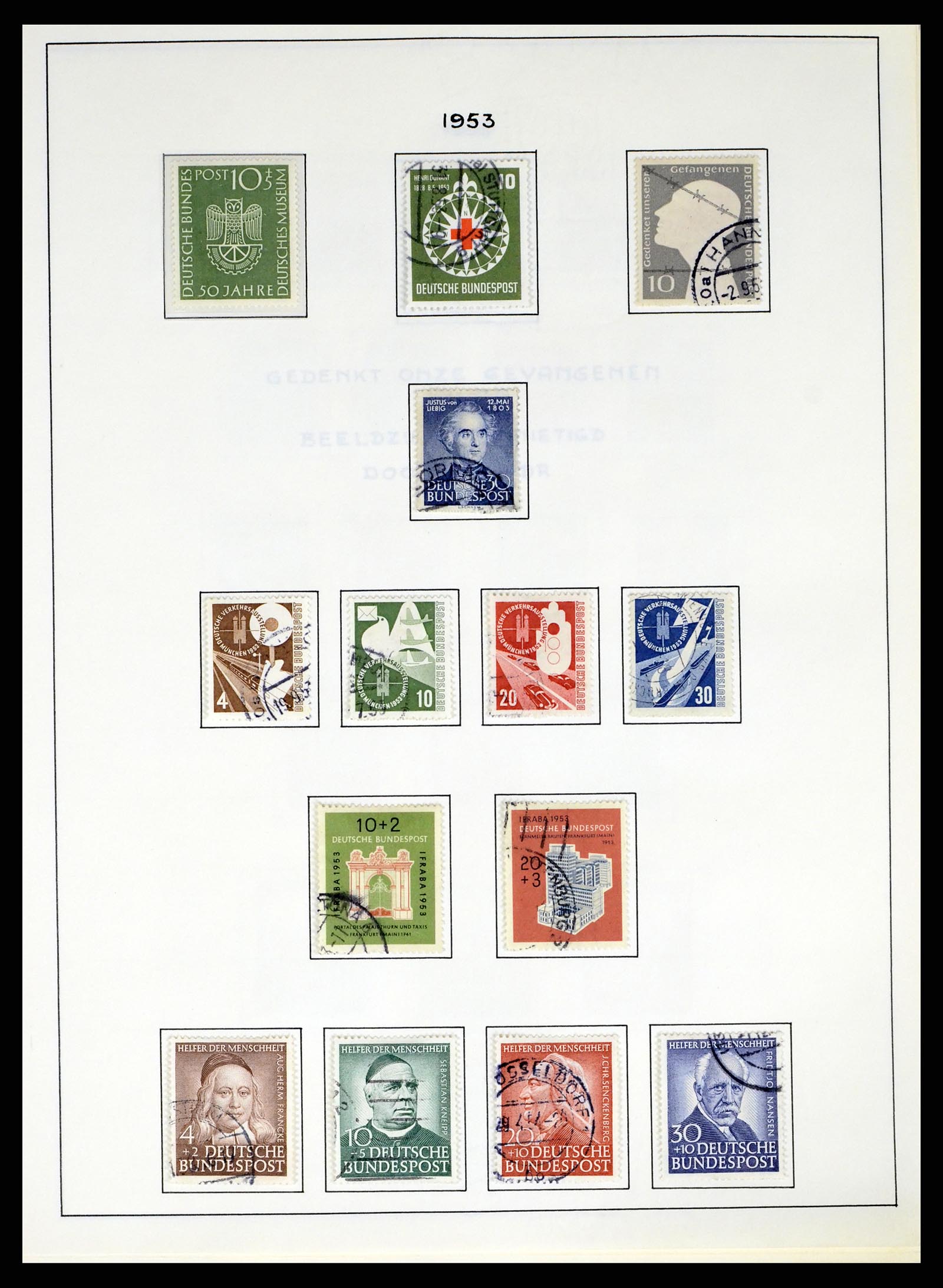 37963 006 - Postzegelverzameling 37963 Bundespost 1949-1995.