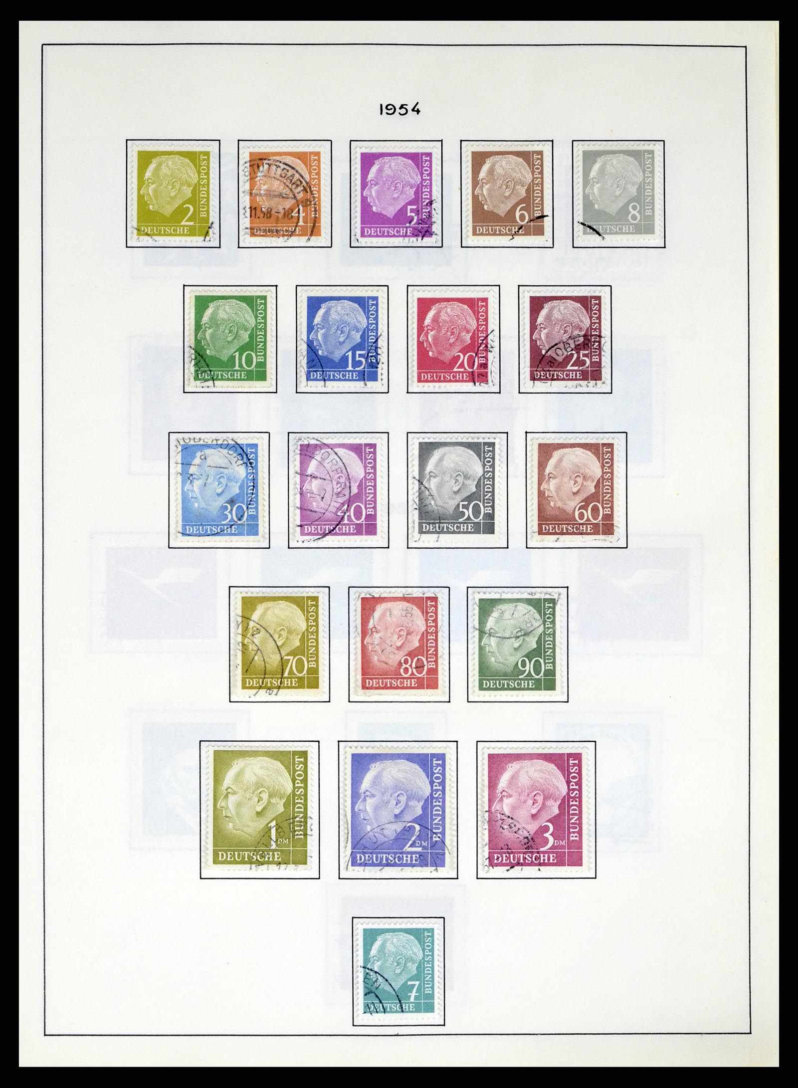 37963 008 - Postzegelverzameling 37963 Bundespost 1949-1995.