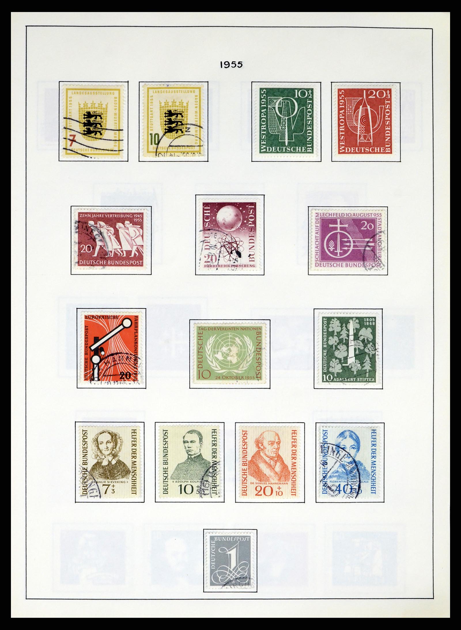 37963 010 - Postzegelverzameling 37963 Bundespost 1949-1995.