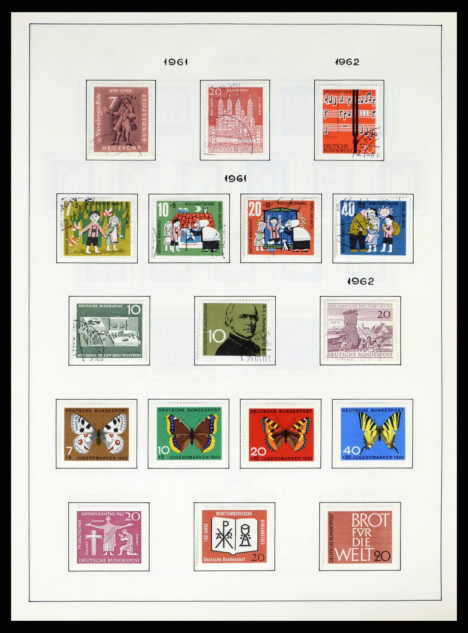 37963 020 - Postzegelverzameling 37963 Bundespost 1949-1995.