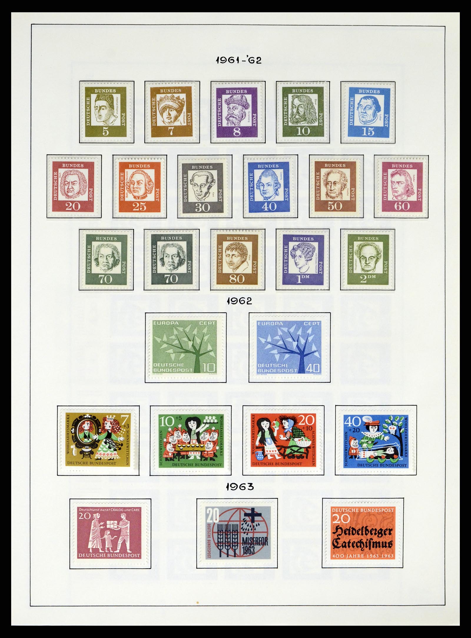 37963 021 - Postzegelverzameling 37963 Bundespost 1949-1995.