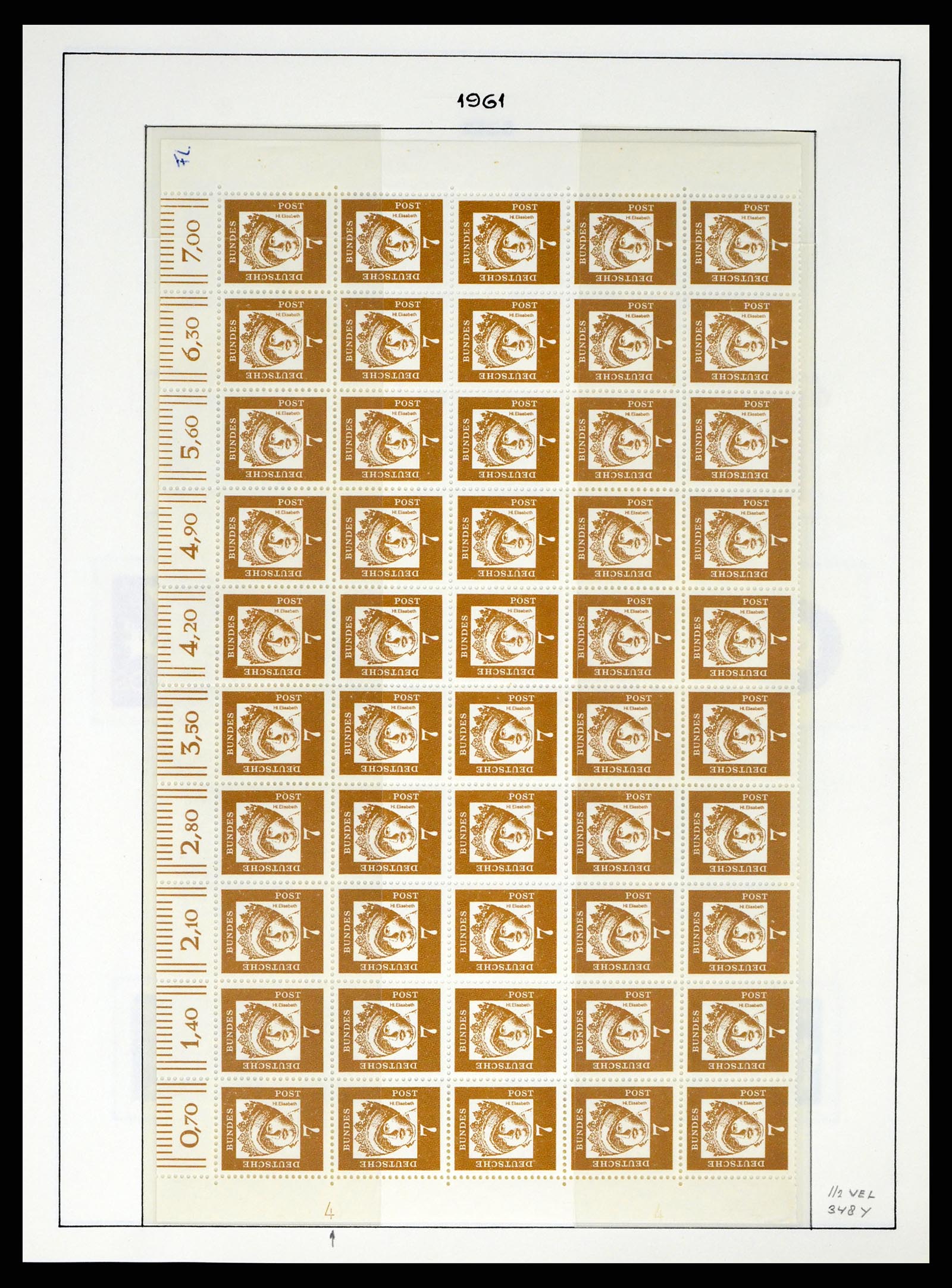 37963 022 - Postzegelverzameling 37963 Bundespost 1949-1995.