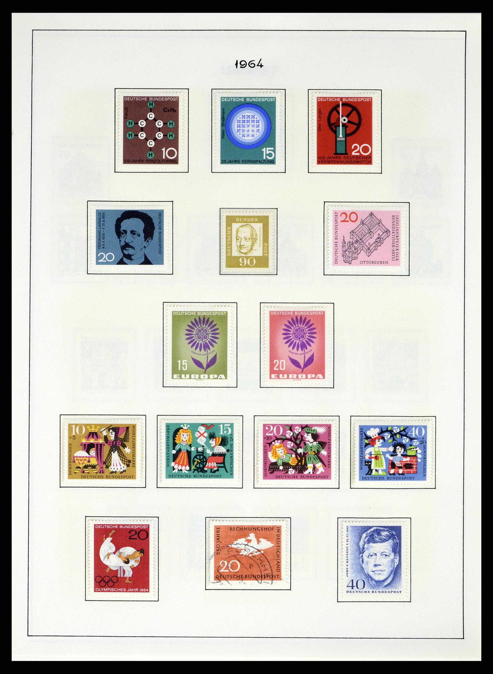 37963 026 - Postzegelverzameling 37963 Bundespost 1949-1995.