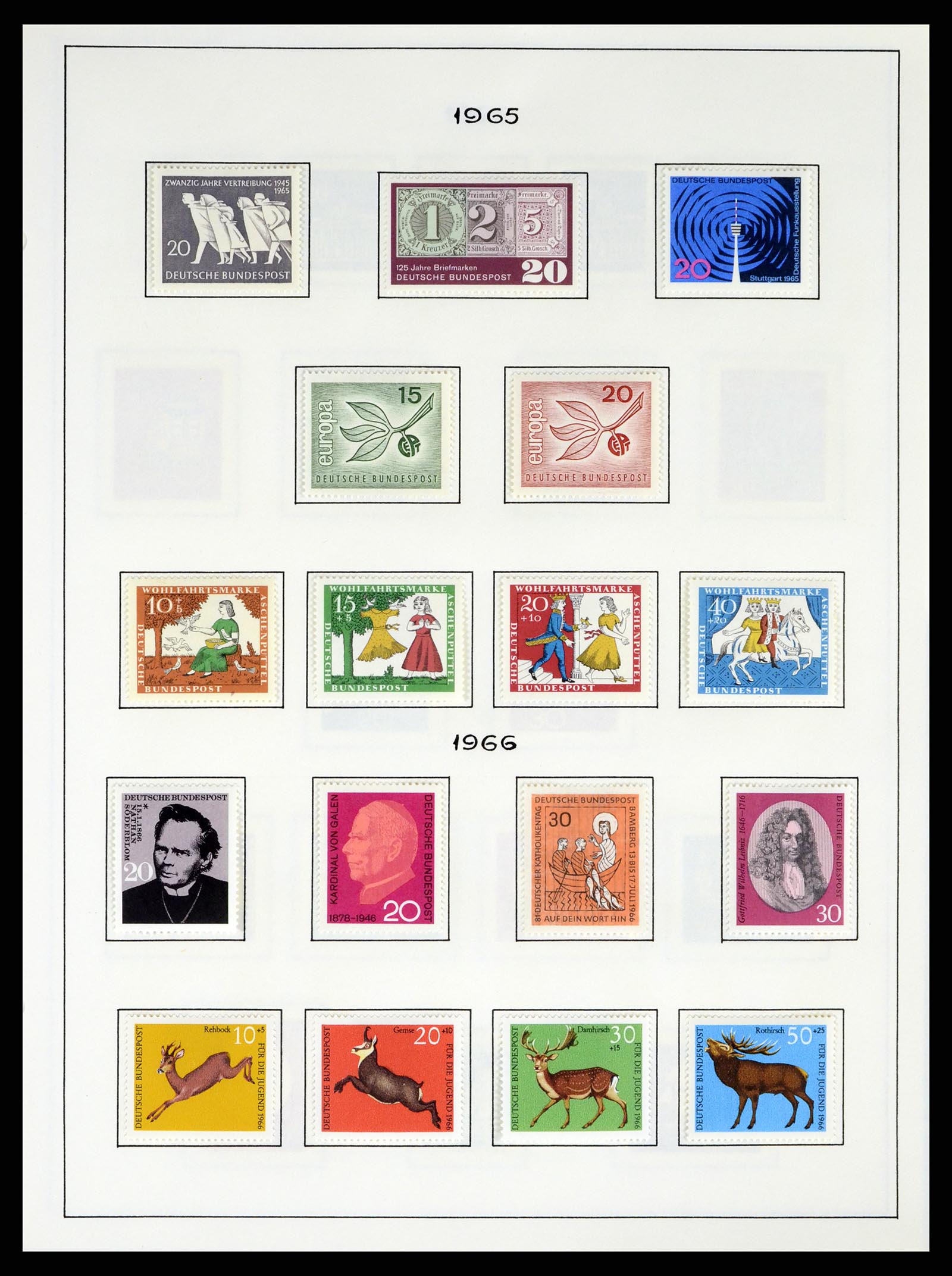 37963 029 - Postzegelverzameling 37963 Bundespost 1949-1995.