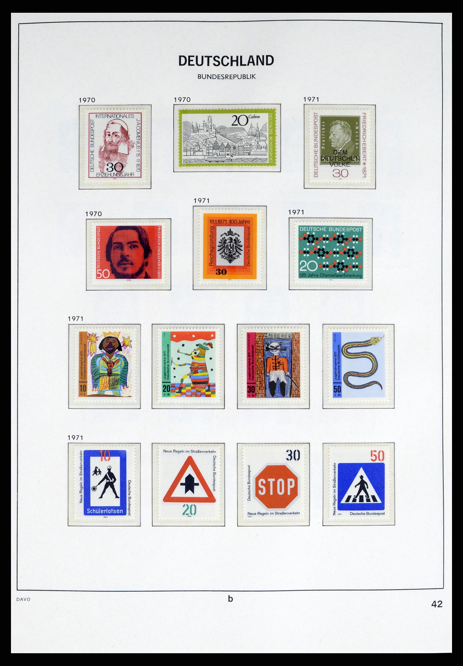 37963 039 - Postzegelverzameling 37963 Bundespost 1949-1995.