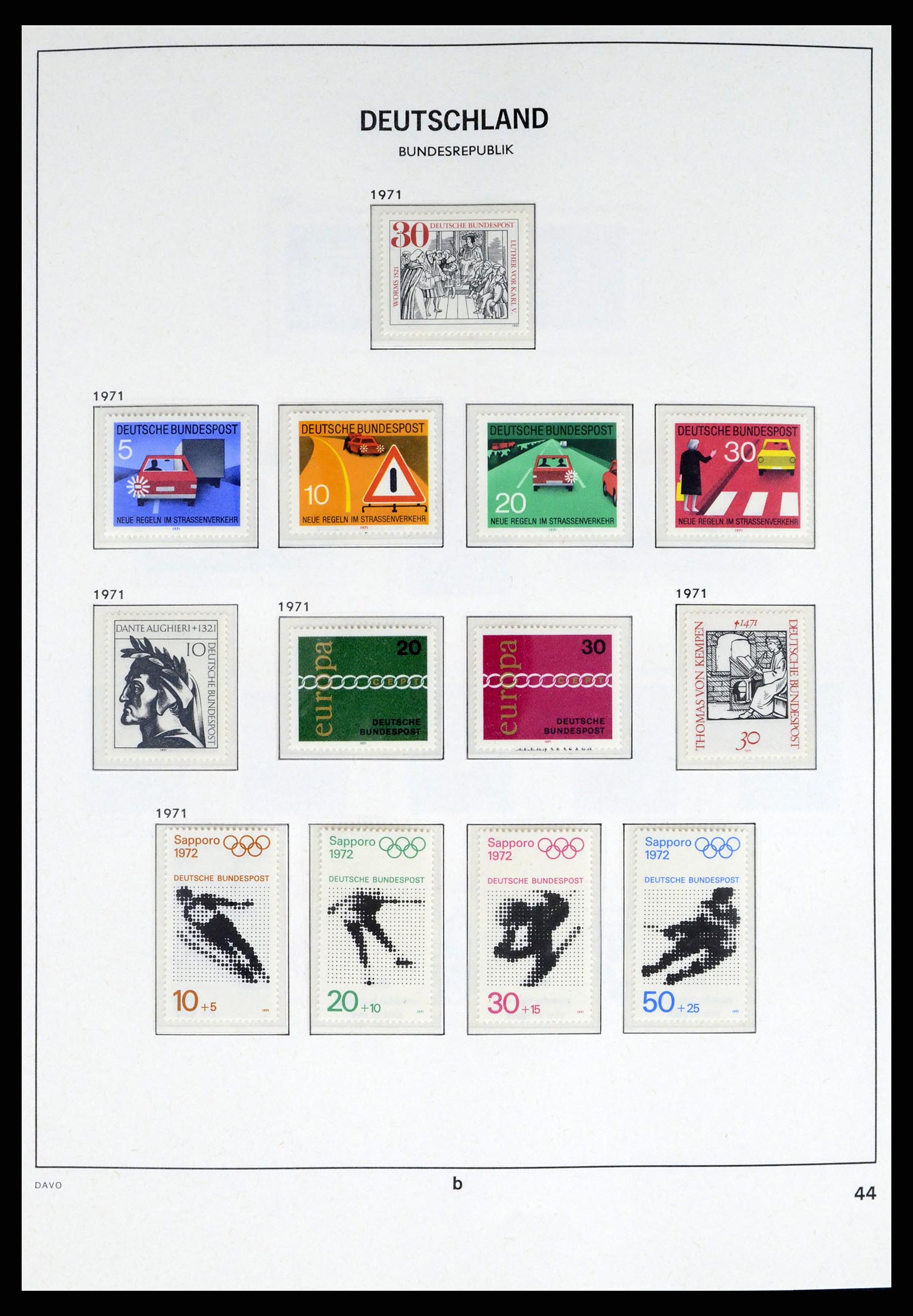 37963 041 - Stamp Collection 37963 Bundespost 1949-1995.