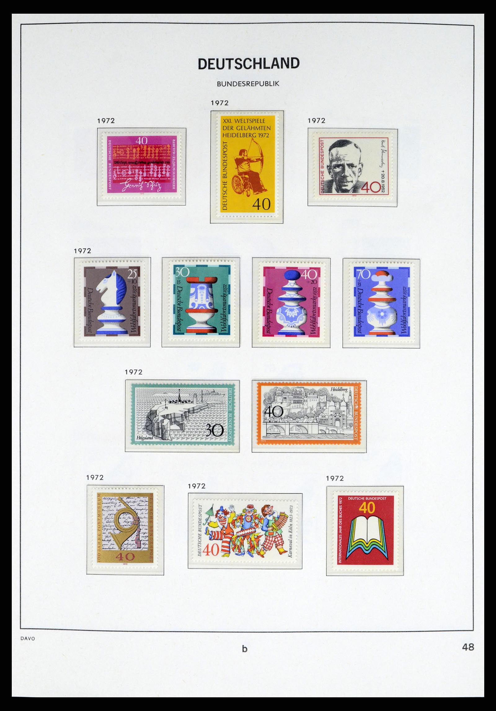 37963 045 - Stamp Collection 37963 Bundespost 1949-1995.
