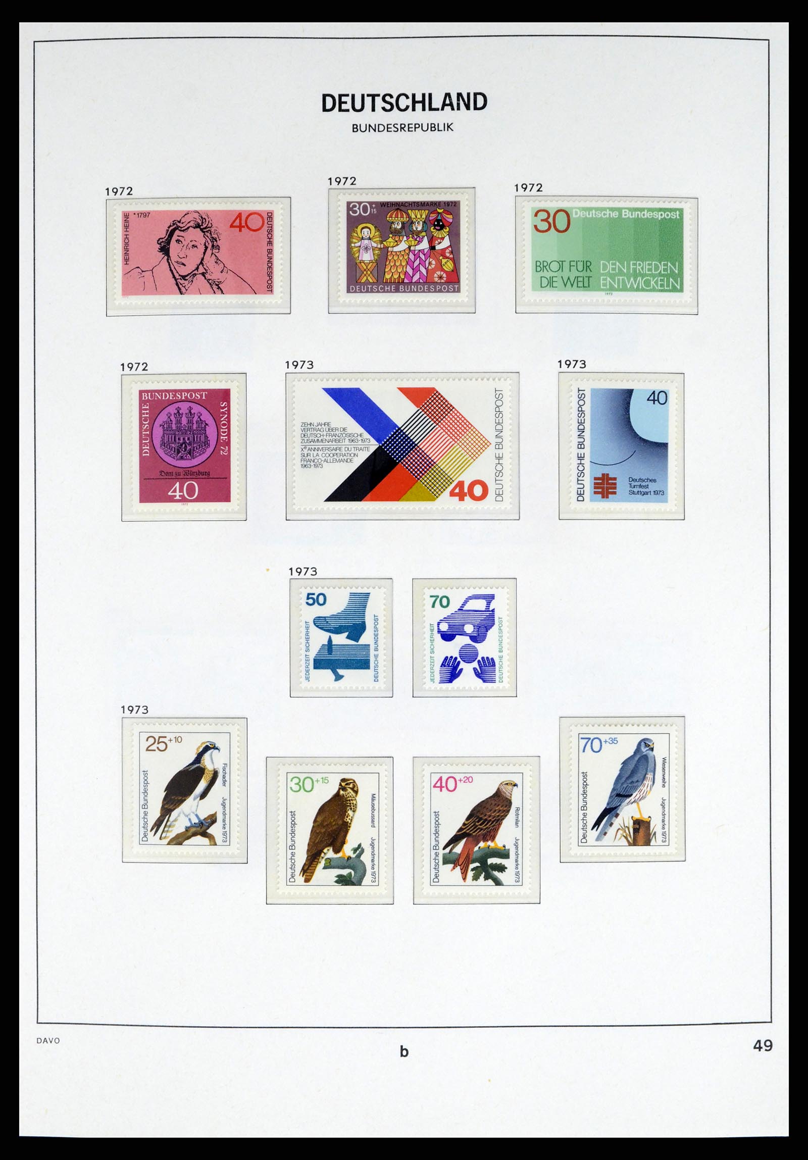 37963 046 - Stamp Collection 37963 Bundespost 1949-1995.