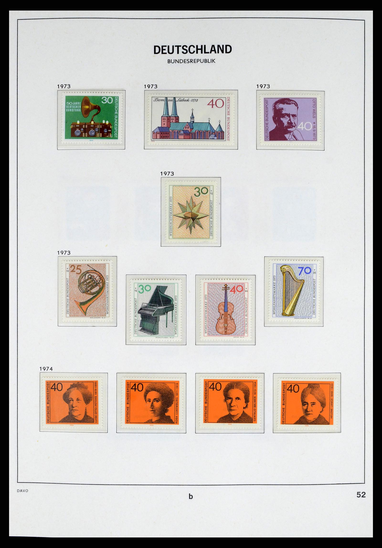 37963 049 - Stamp Collection 37963 Bundespost 1949-1995.