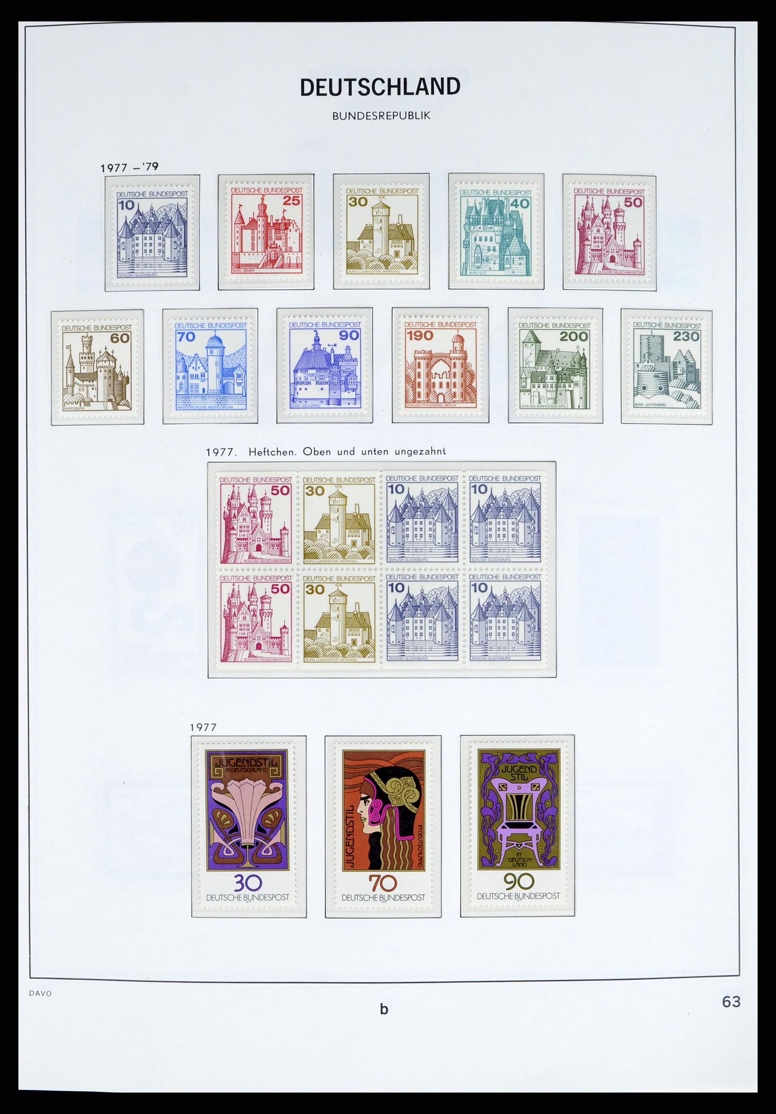 37963 060 - Stamp Collection 37963 Bundespost 1949-1995.